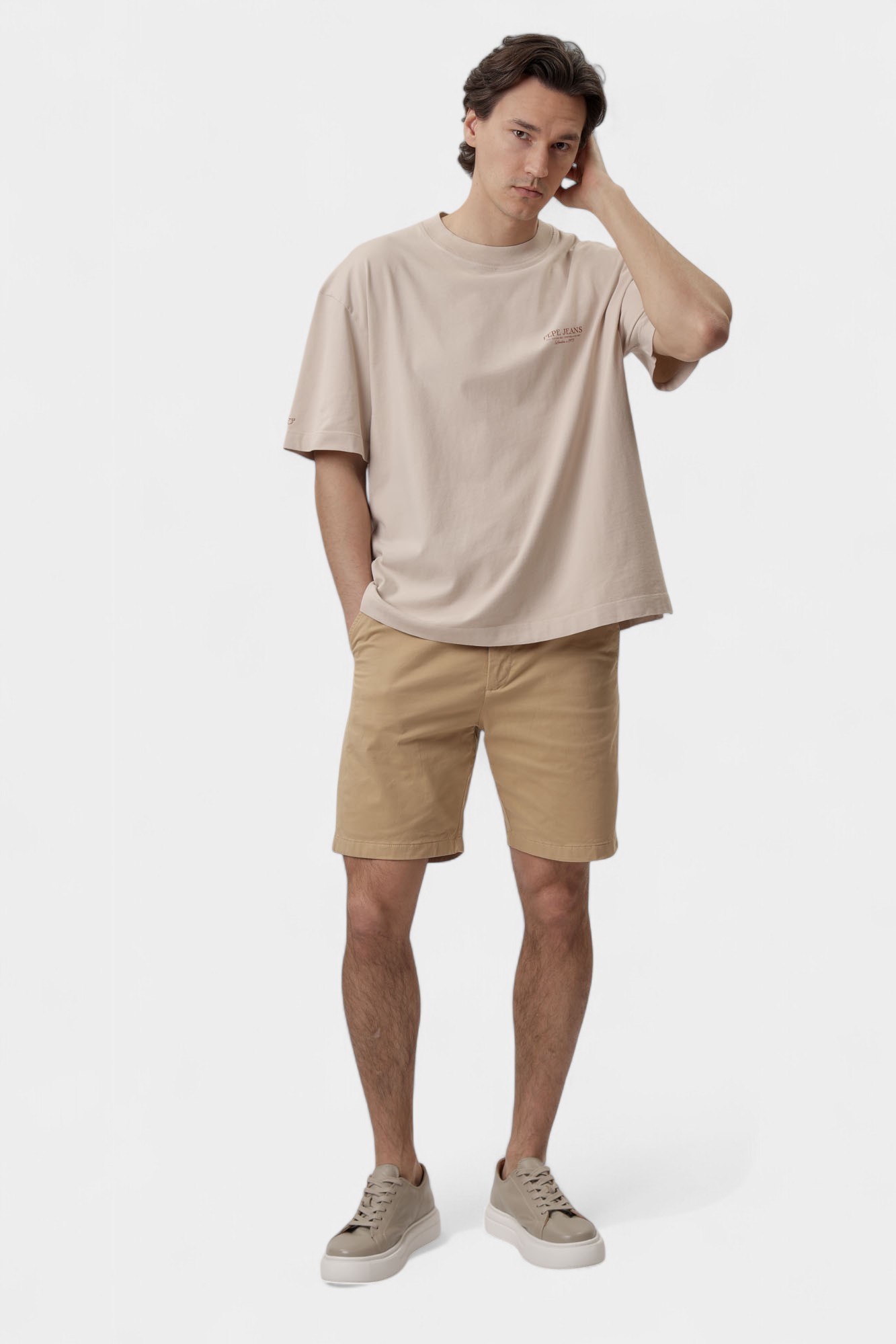 PM509773 Футболка Pepe Jeans Бежевый