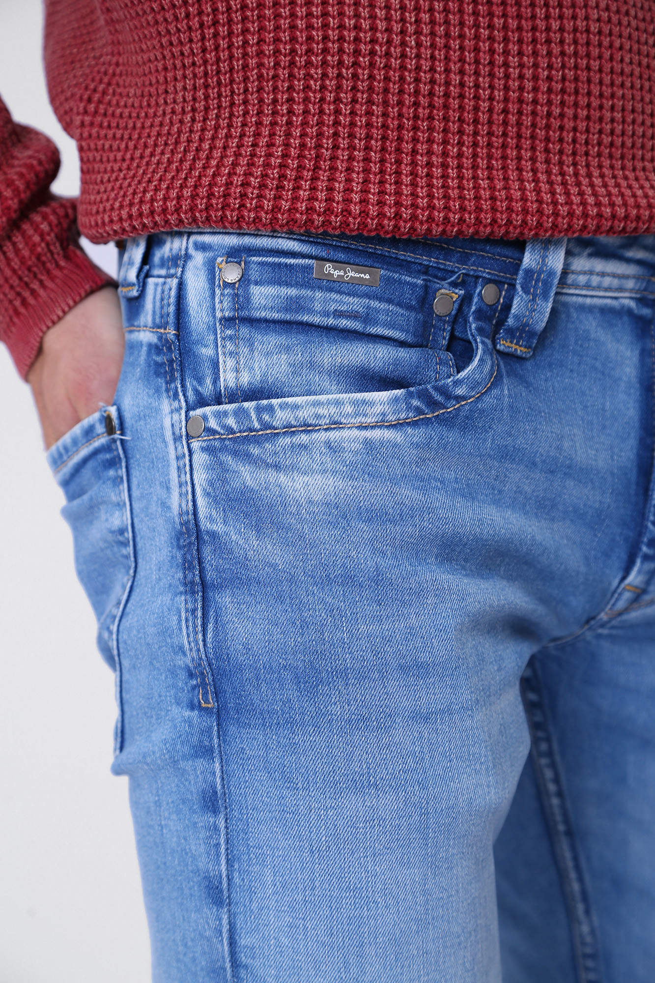 PM206318VT6 Джинсы Pepe Jeans Голубой