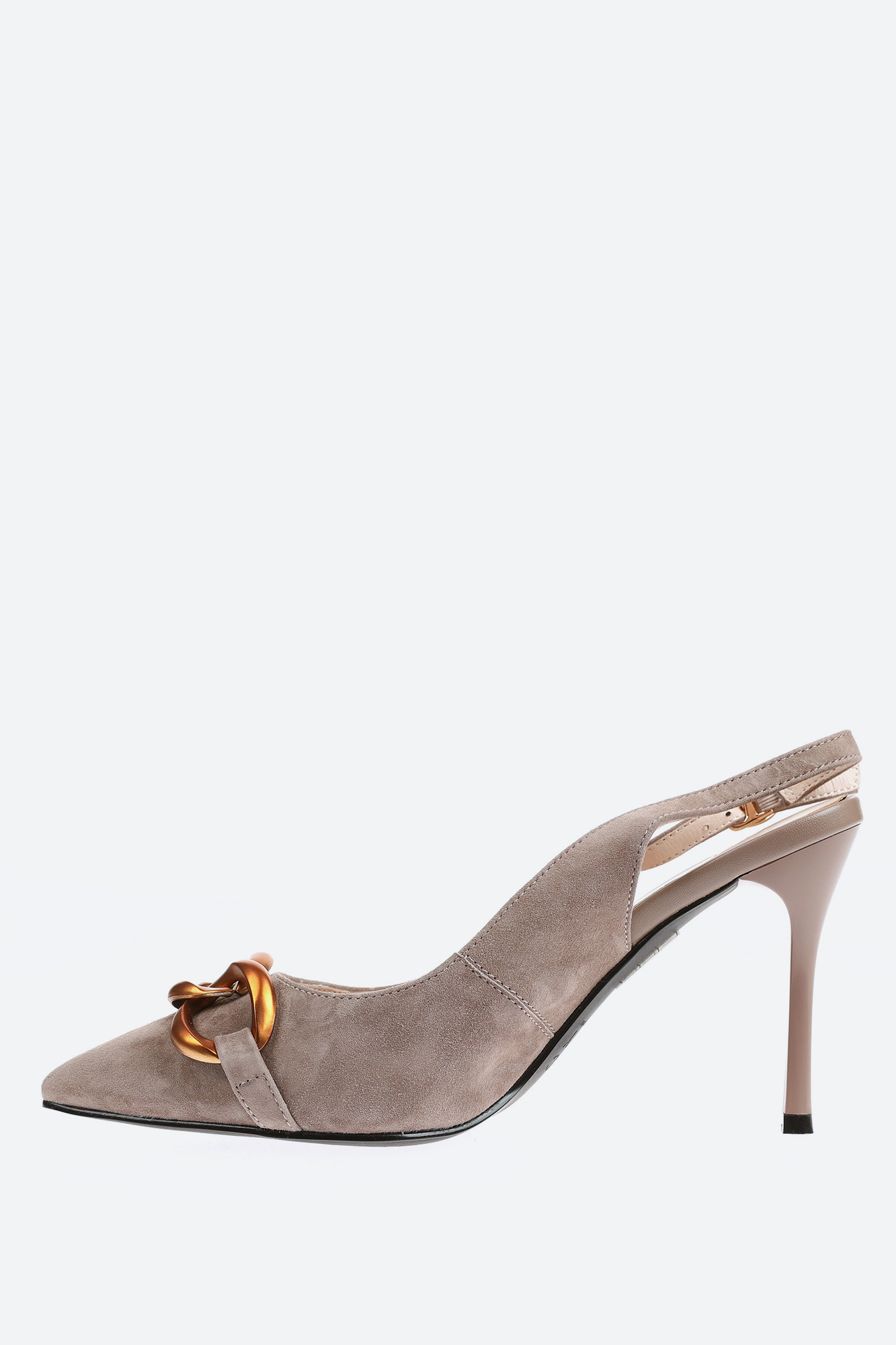 VIC6-17_361A6 Босоножки на каблуке Marc Cony Бежевый