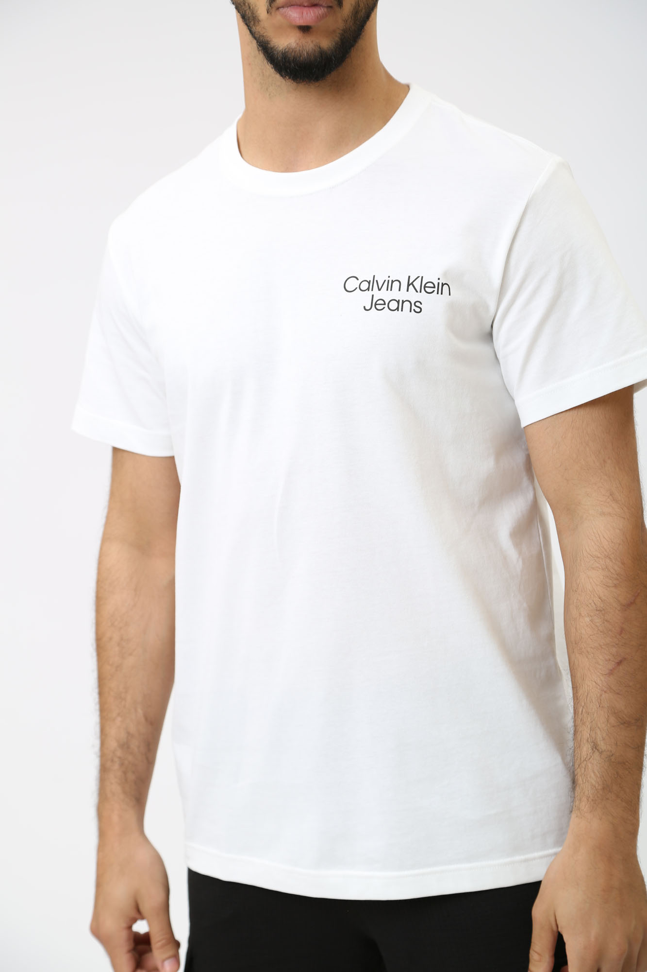 J30J325186 Футболка Calvin Klein Jeans Белый