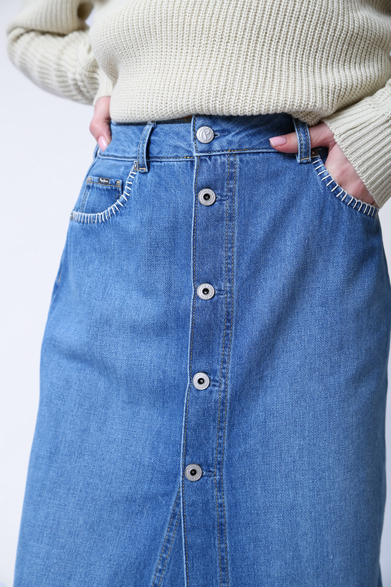 PL901017 юбка джинсовая pepe jeans 