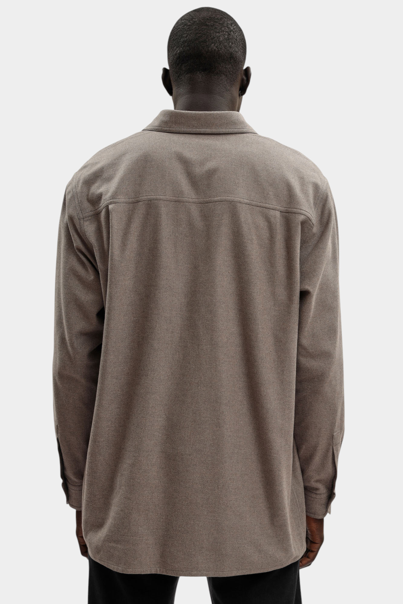 Рубашка с длинным рукавом Emporio Armani Коричневый