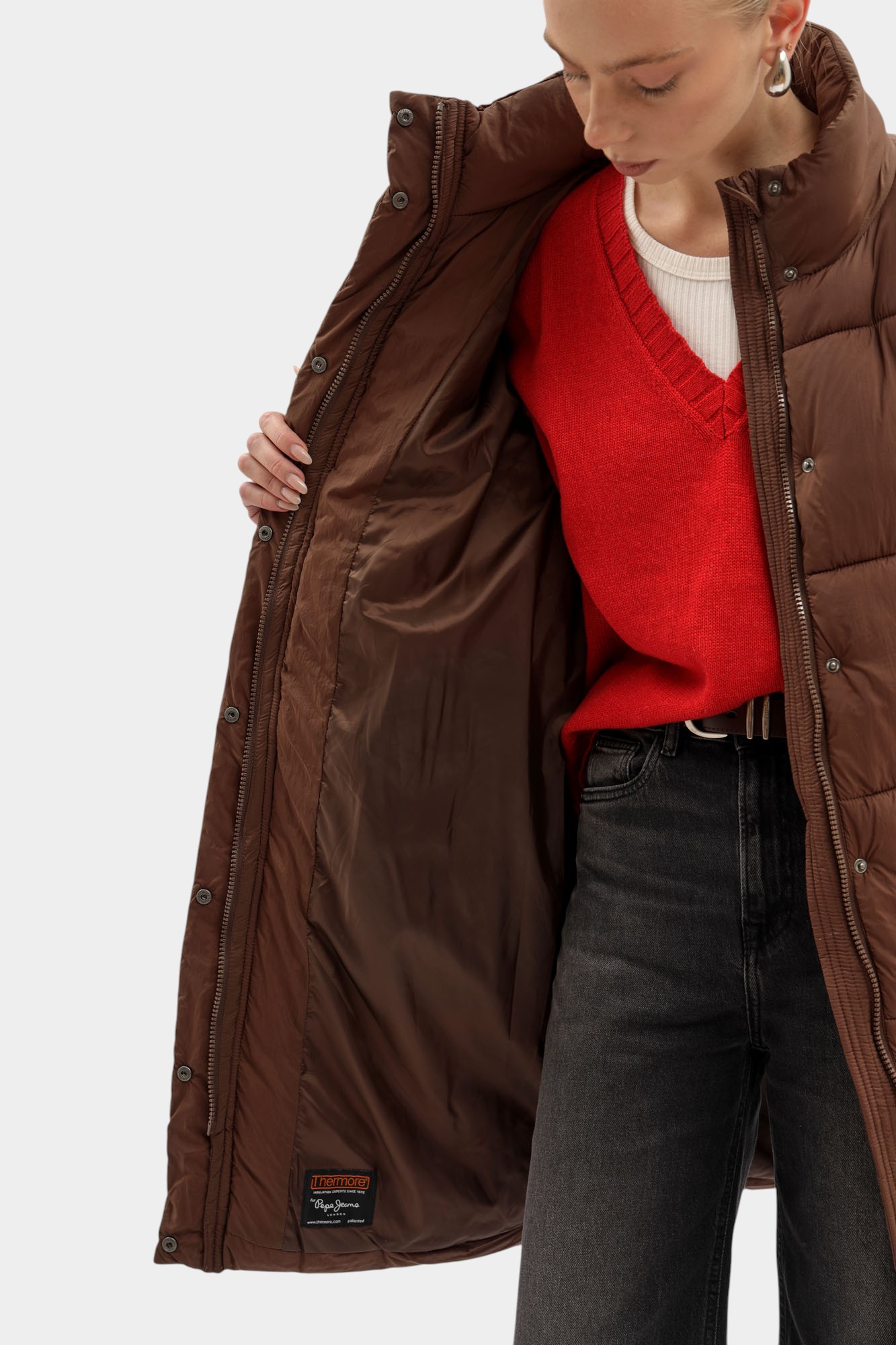 PL4024358 куртка утепленная pepe jeans