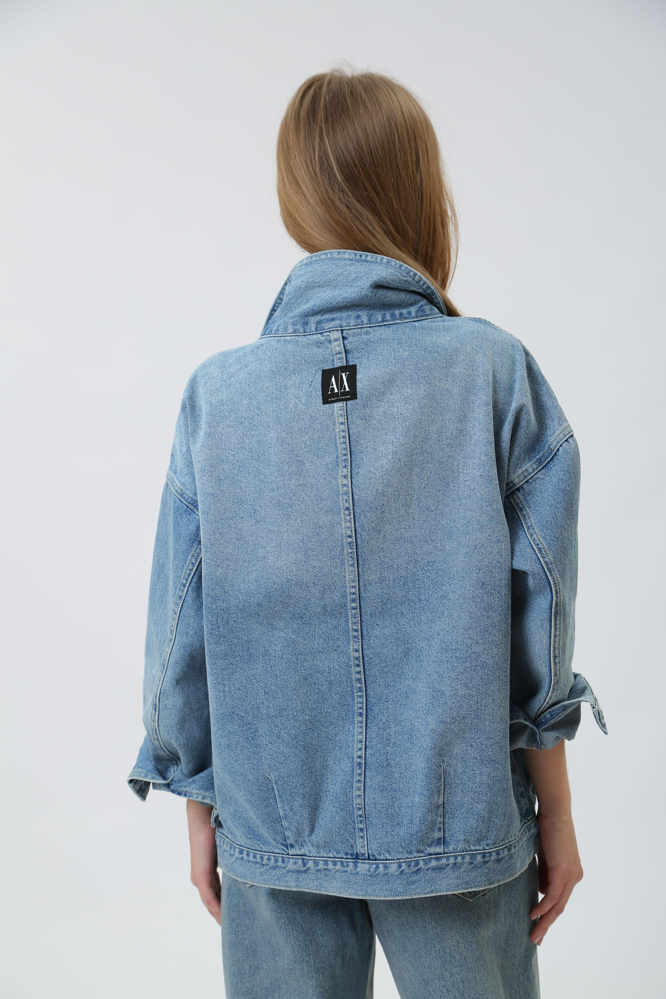 8NYB34_Y4AAZ куртка джинсовая armani exchange 