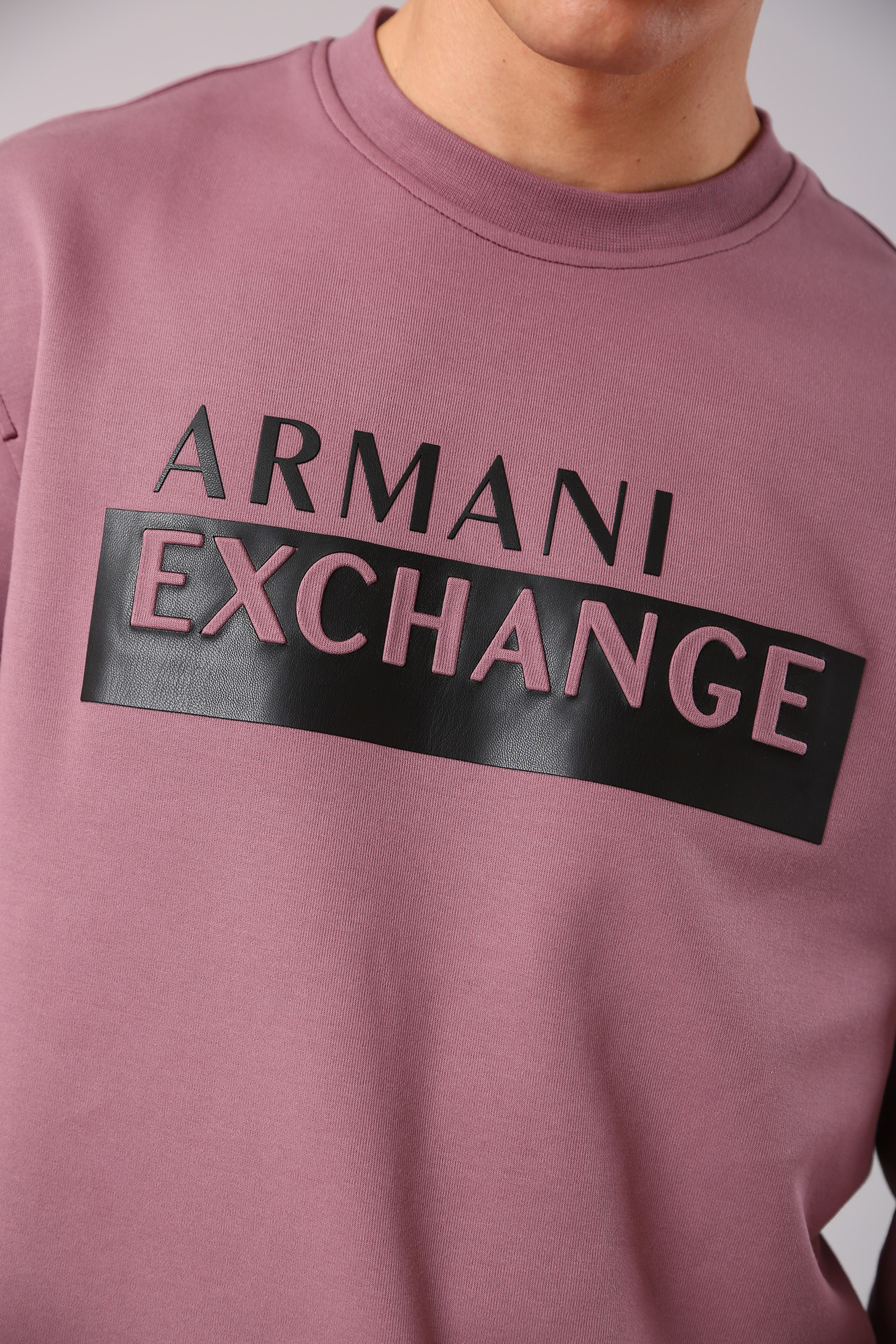 6LZMBE_ZJCAZ Свитшот Armani Exchange Фиолетовый