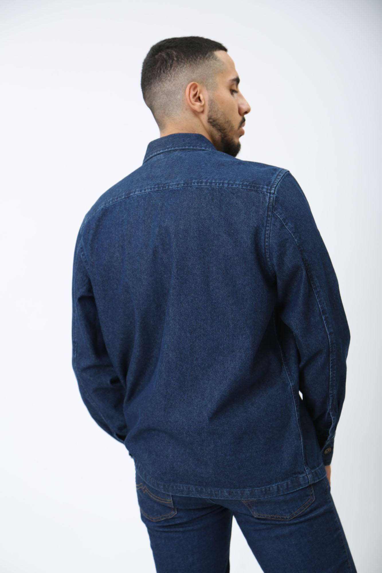 1014770-5000 Рубашка с длинным рукавом Mustang Синий