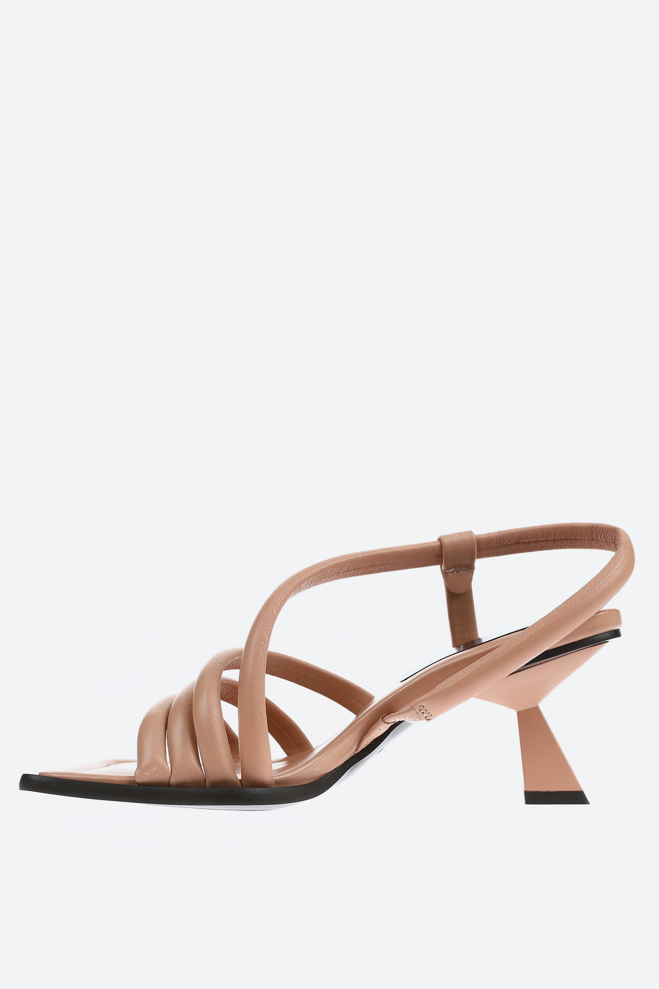 2296-03-3 Босоножки на каблуке Graciana Бежевый