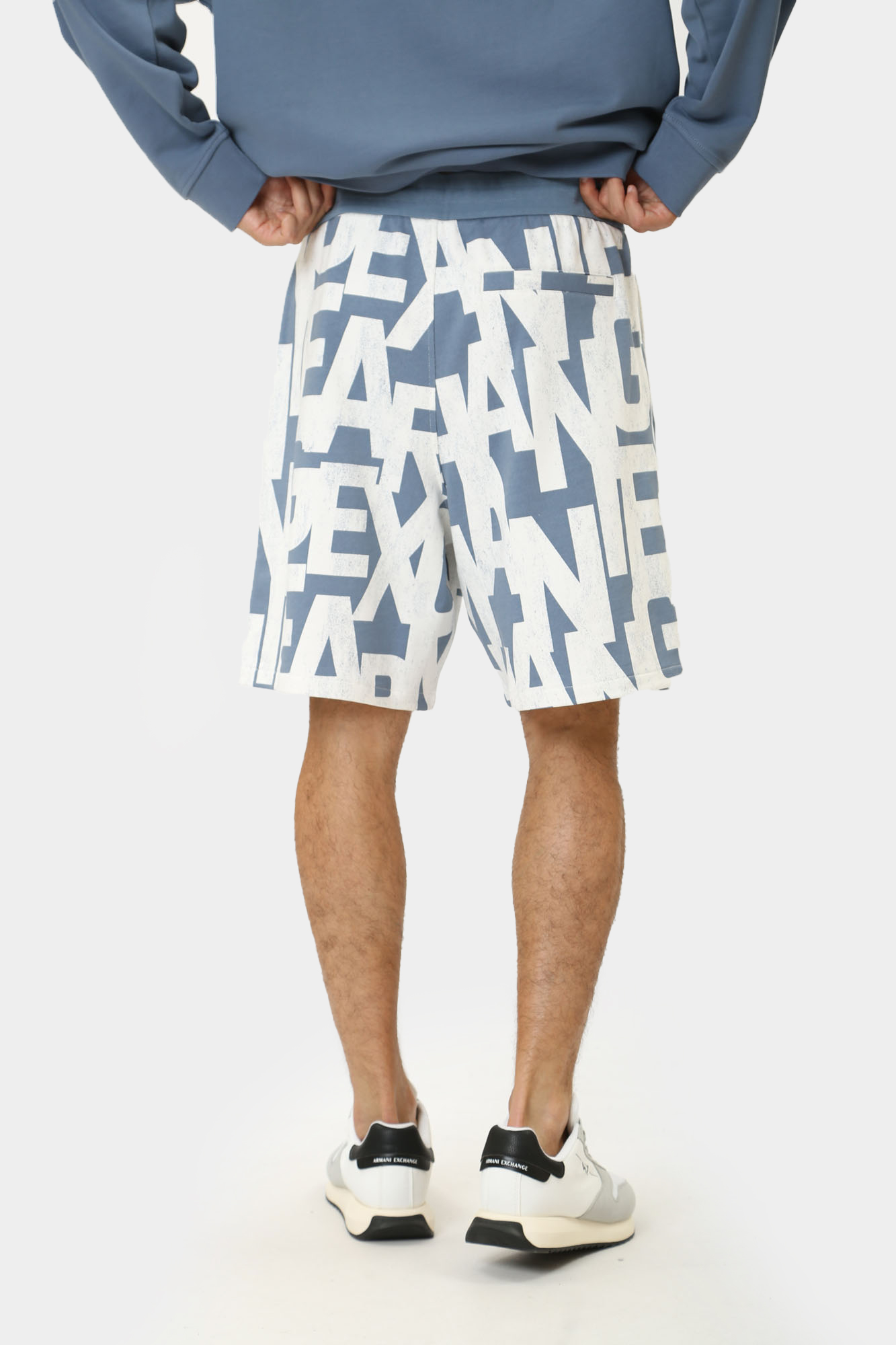 6DZSLB_ZJ4XZ_55JT Шорты трикотажные Armani Exchange Коричневый