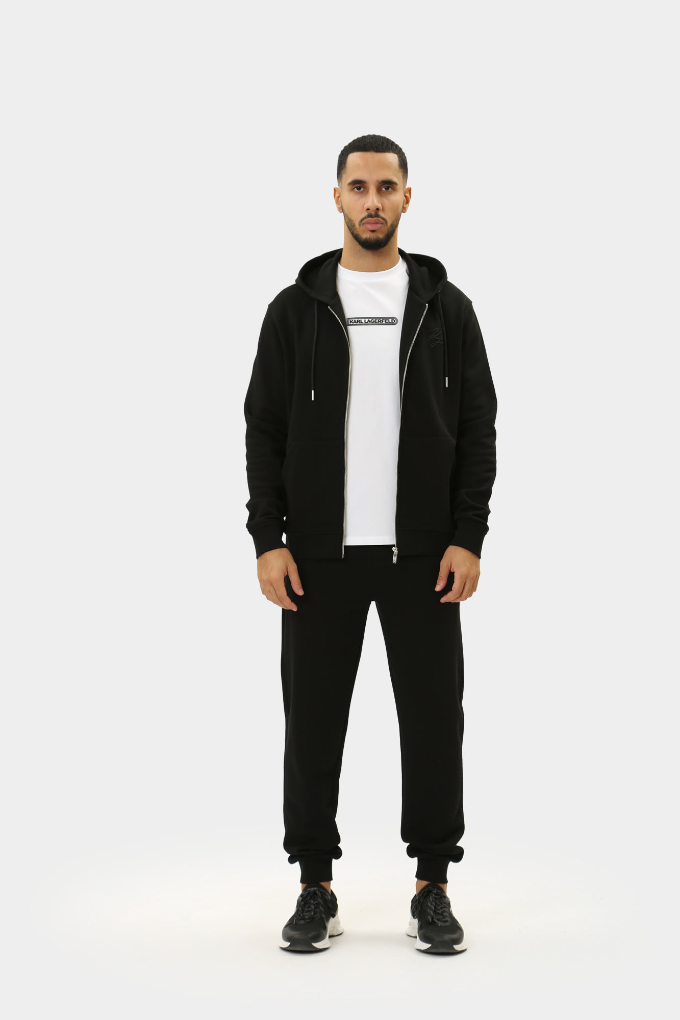 543910_70540 Толстовка с капюшоном Karl Lagerfeld Черный