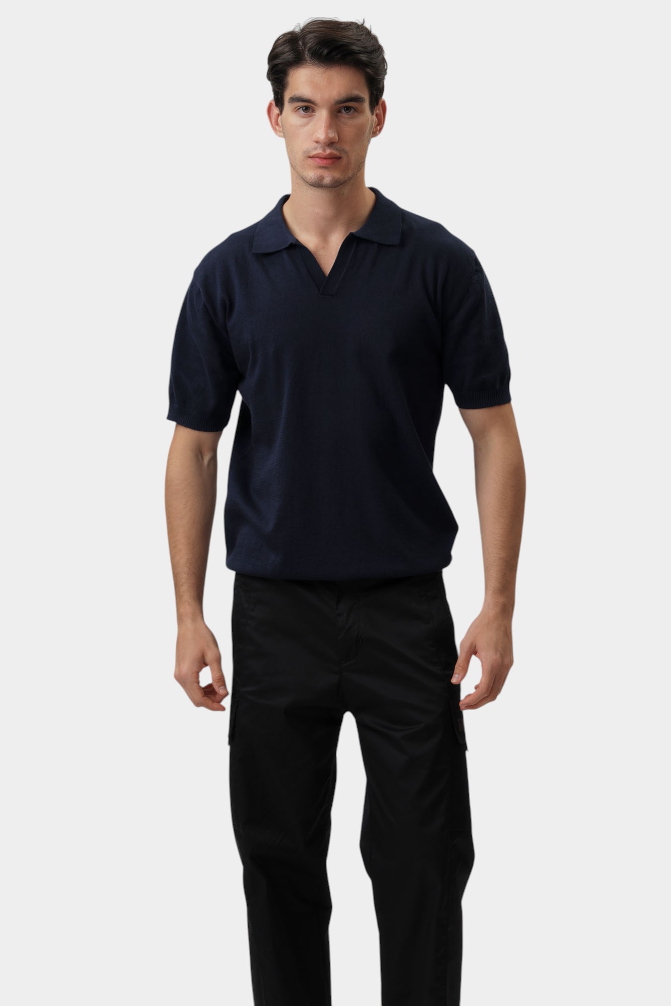 BMM0803 Поло трикотажное Bikkembergs Синий