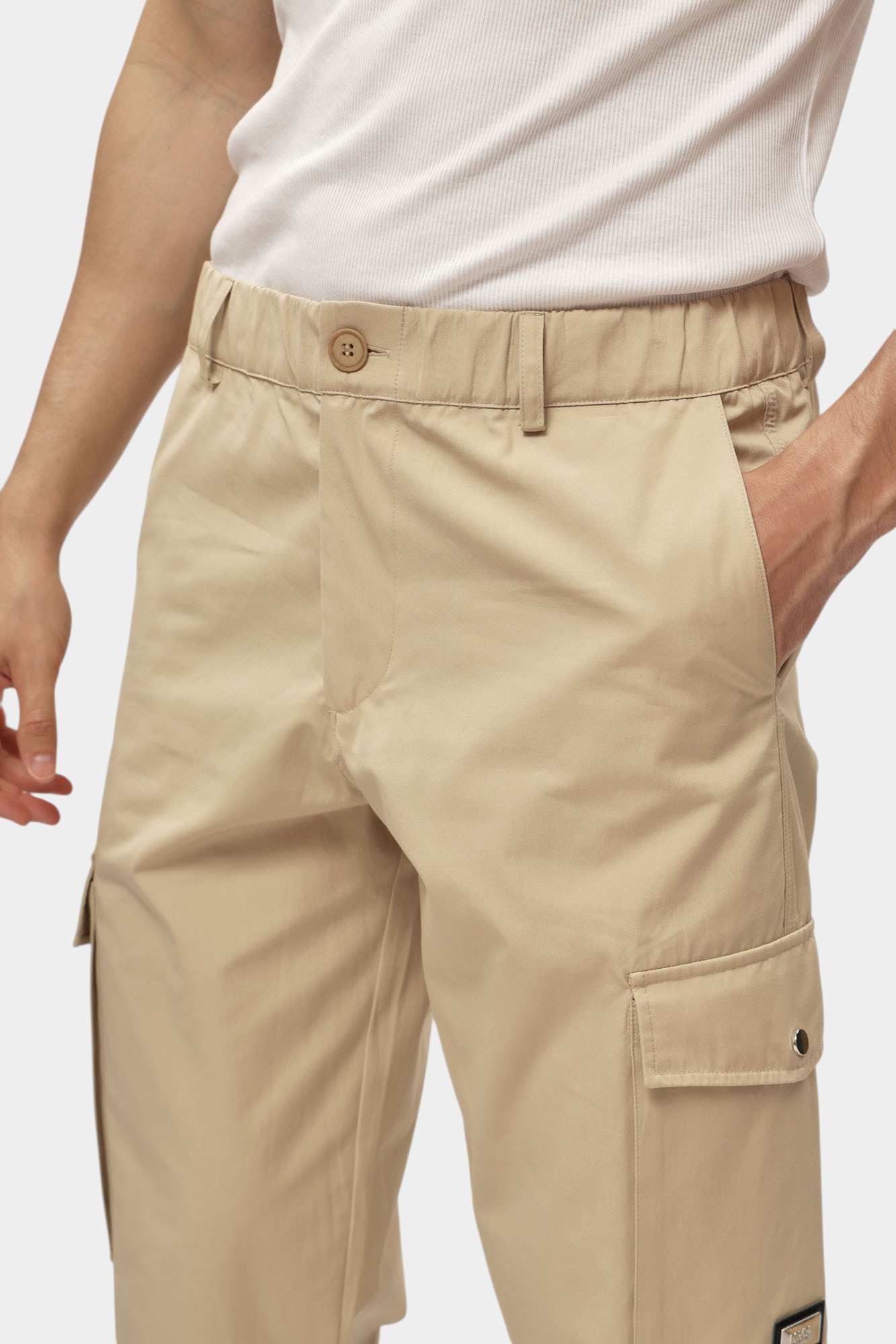 552672_265704 Брюки Karl Lagerfeld Бежевый