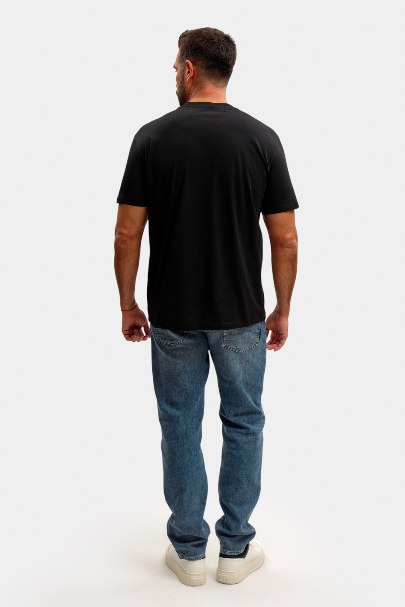 XM001414_AF16432 Футболка Armani Exchange Черный