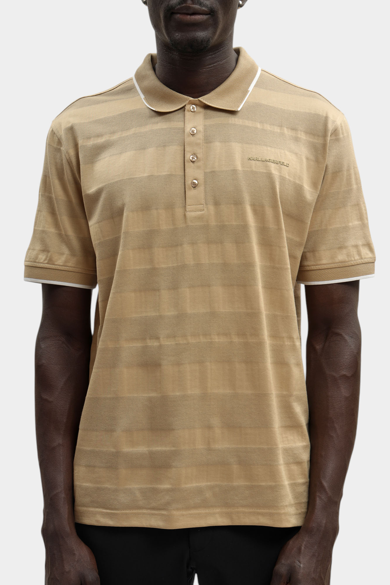 562201_745006 Поло Karl Lagerfeld Коричневый