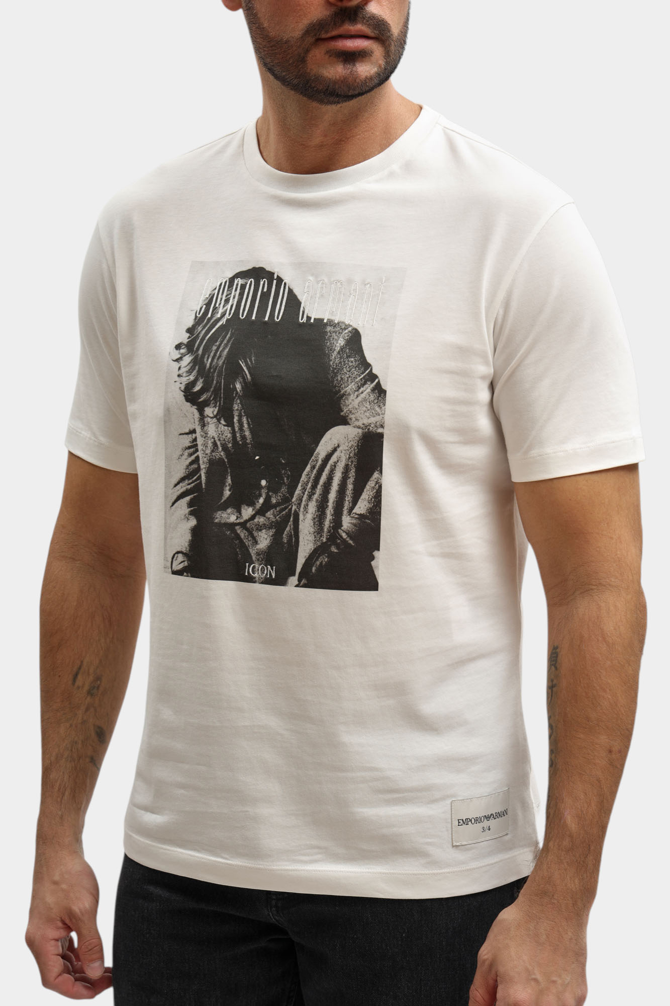 EM004751_AF23082 Футболка Emporio Armani Белый