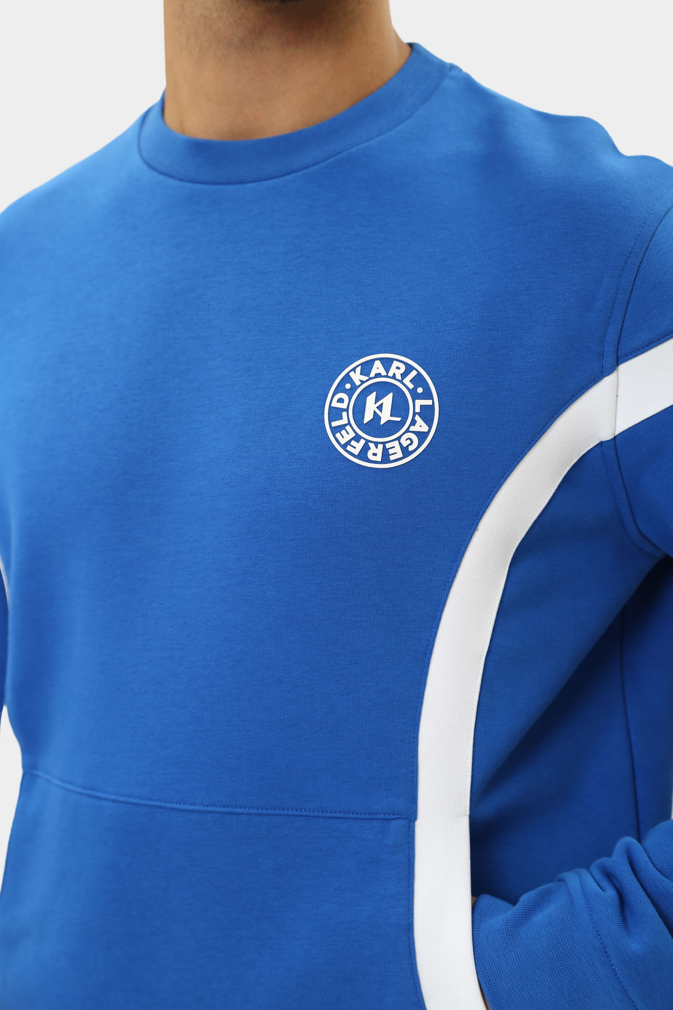 543910_70508 Свитшот Karl Lagerfeld Голубой