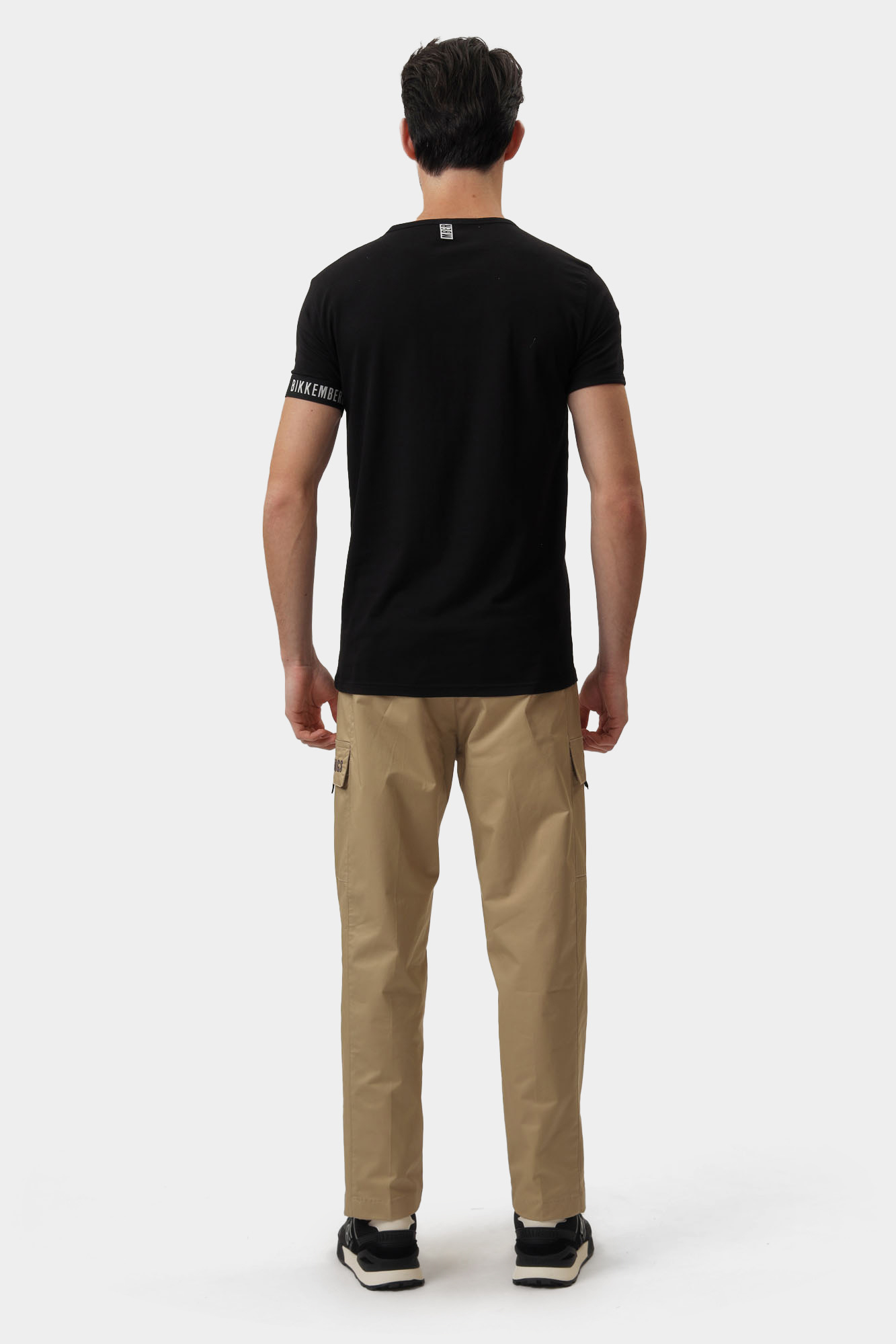 BKK42UTS17SI Футболка Bikkembergs Черный