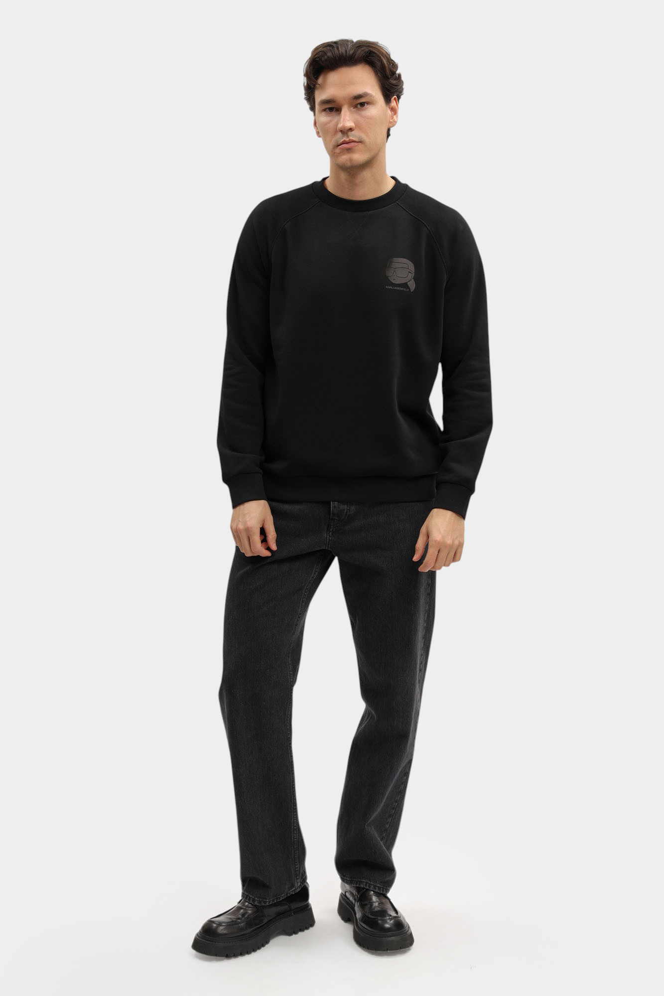 554910_705010 Свитшот Karl Lagerfeld Черный