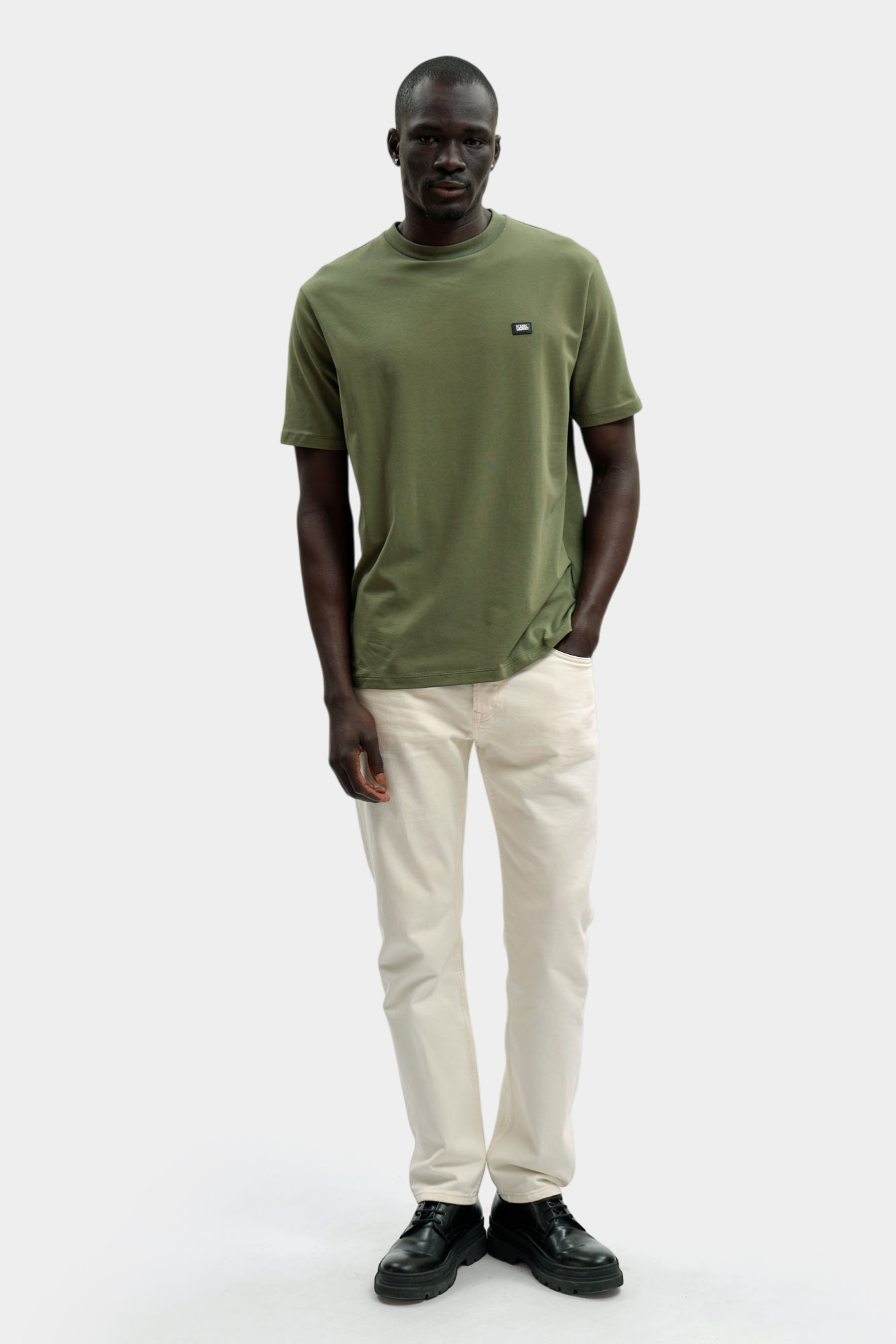 562235_755052 Футболка Karl Lagerfeld Зеленый