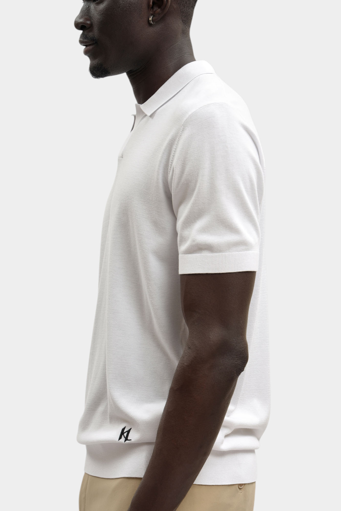 562302_655014 Поло Karl Lagerfeld Белый