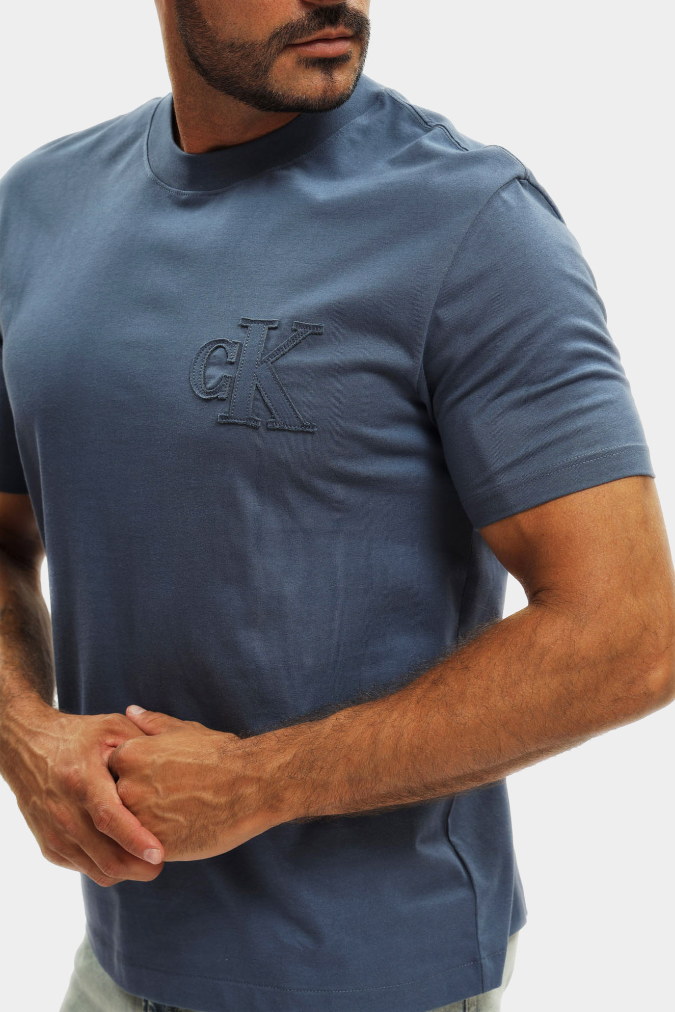 J30J327494 Футболка Calvin Klein Jeans Синий