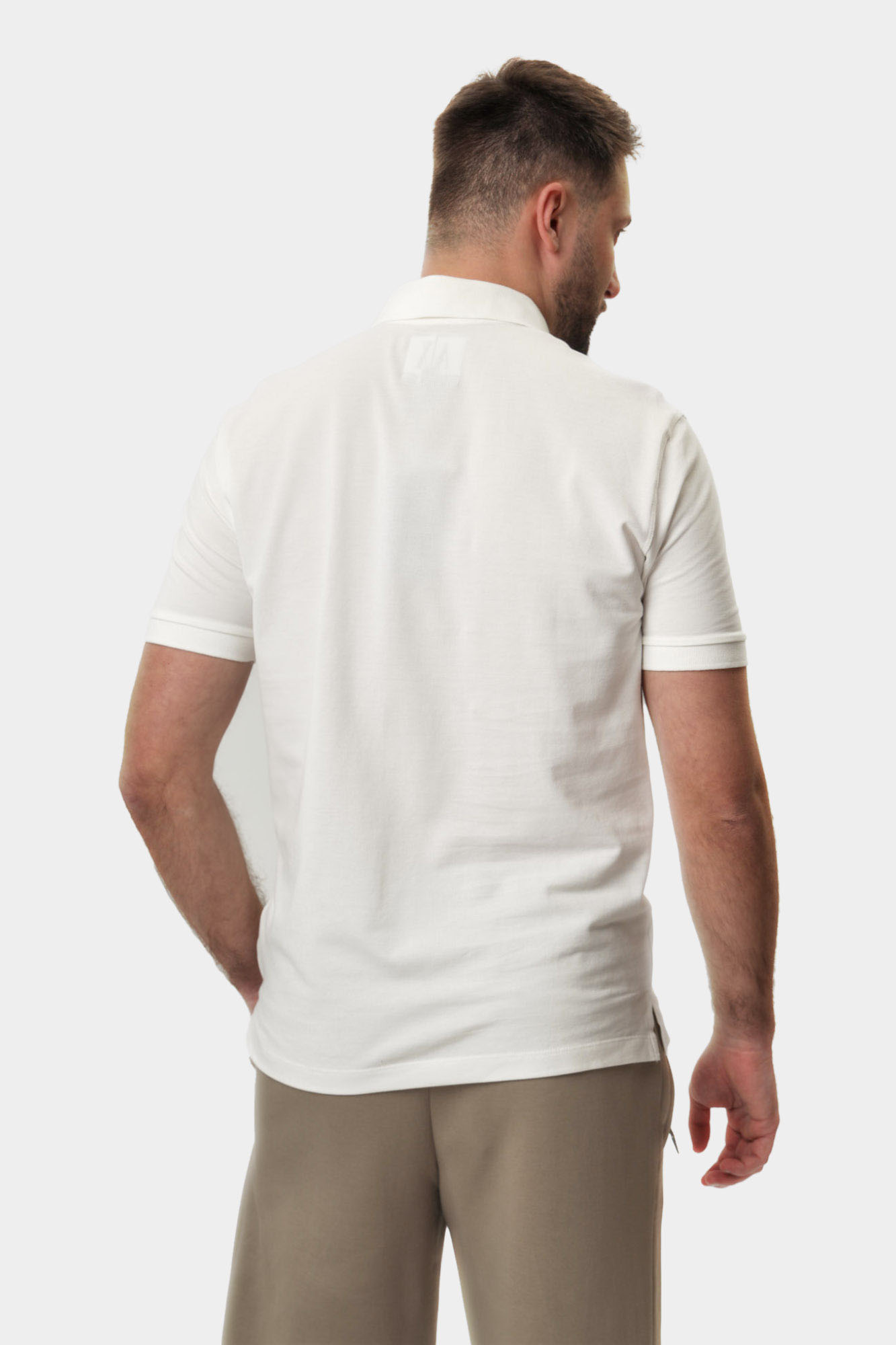 XM000367_AF13022 Поло Armani Exchange Белый