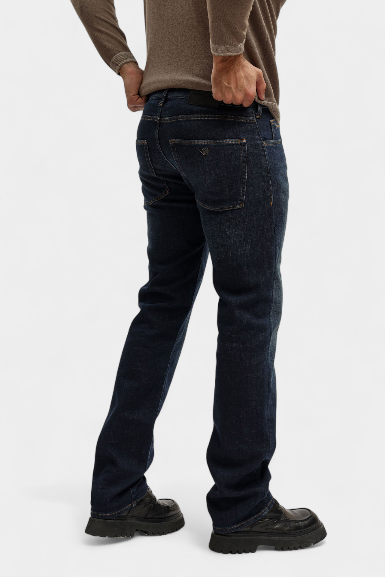 EM001370_ AF1774 Джинсы Emporio Armani Синий