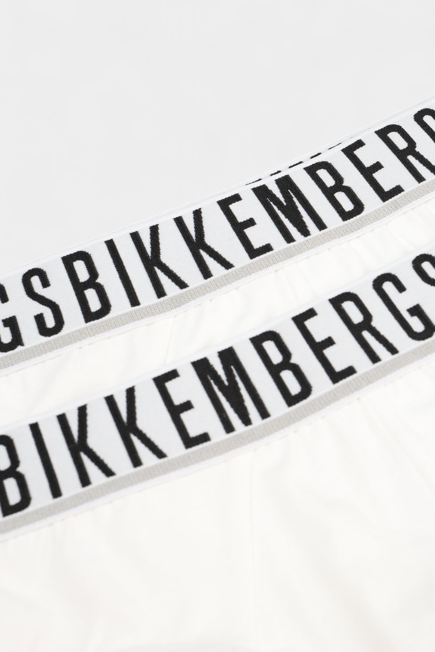 BKK1USP01BI трусы 2 шт. Bikkembergs Белый