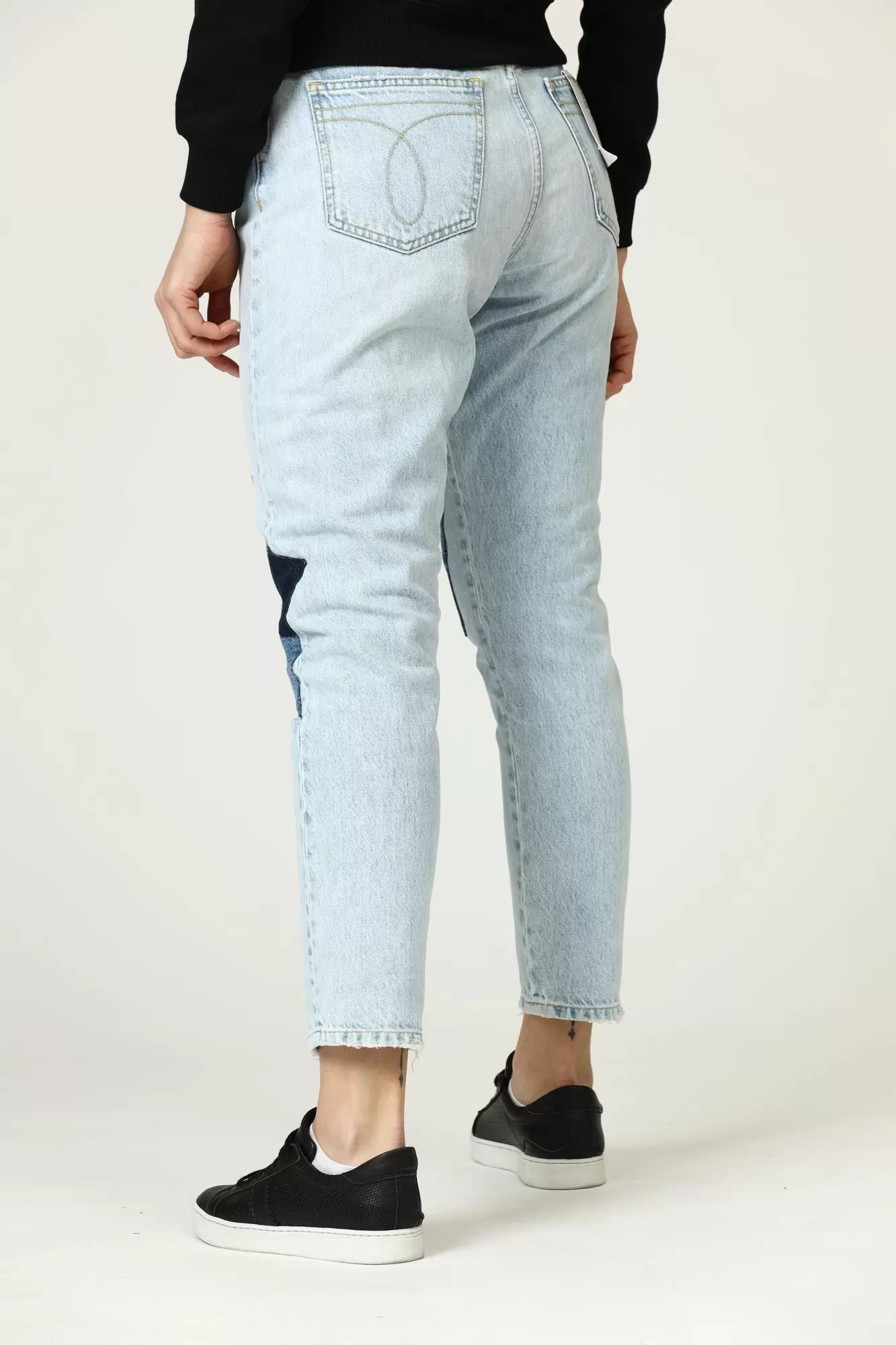 J20J211385_ джинсы high rise slim crop calvin klein jeans 