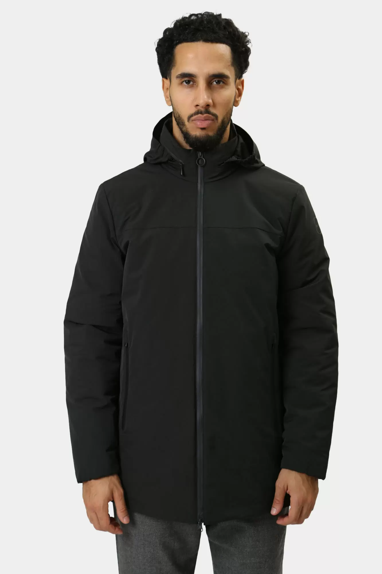 M4620KT3069F Куртка удлиненная Geox Черный