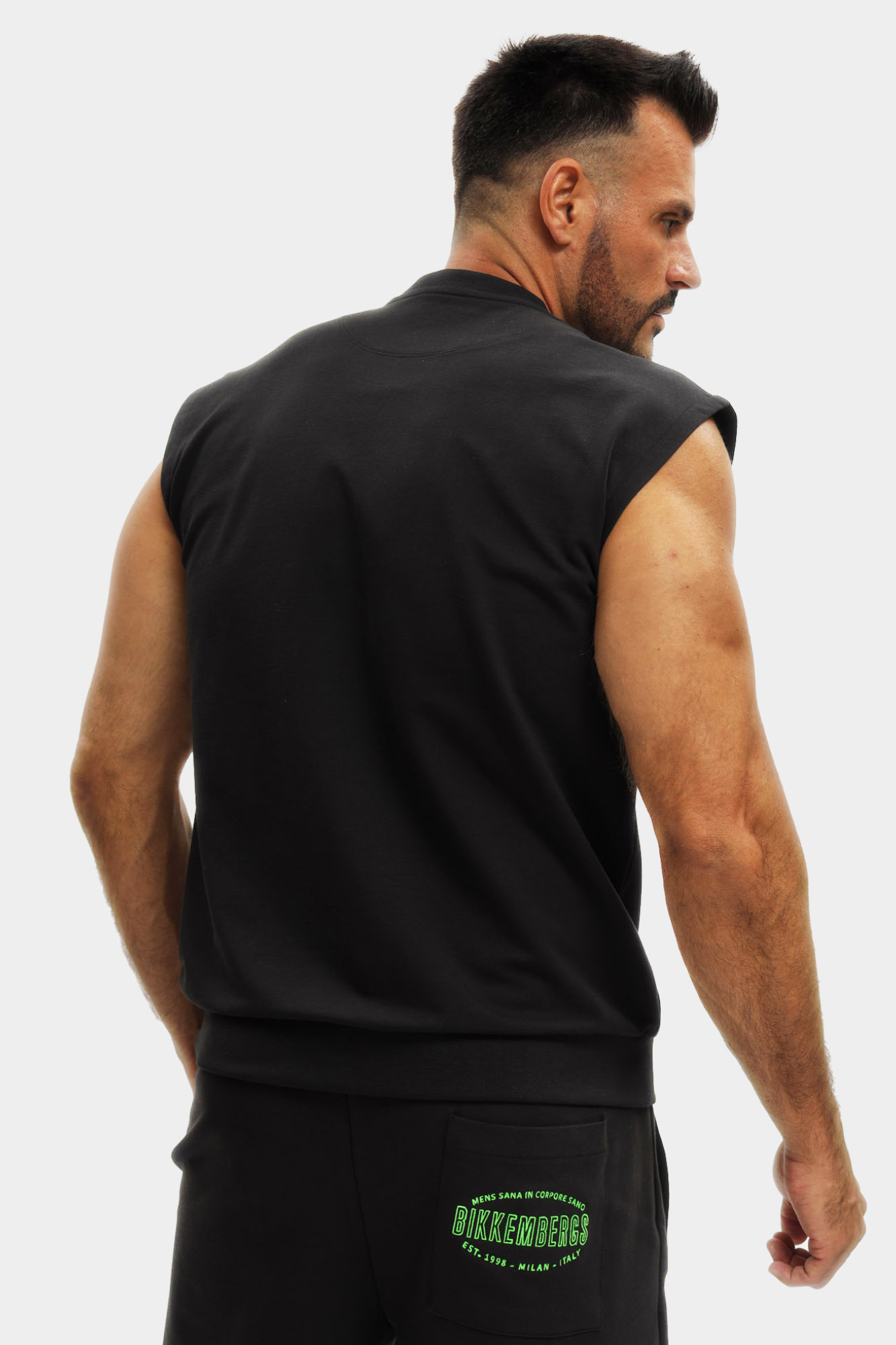 BMF0844 Майки Bikkembergs Черный