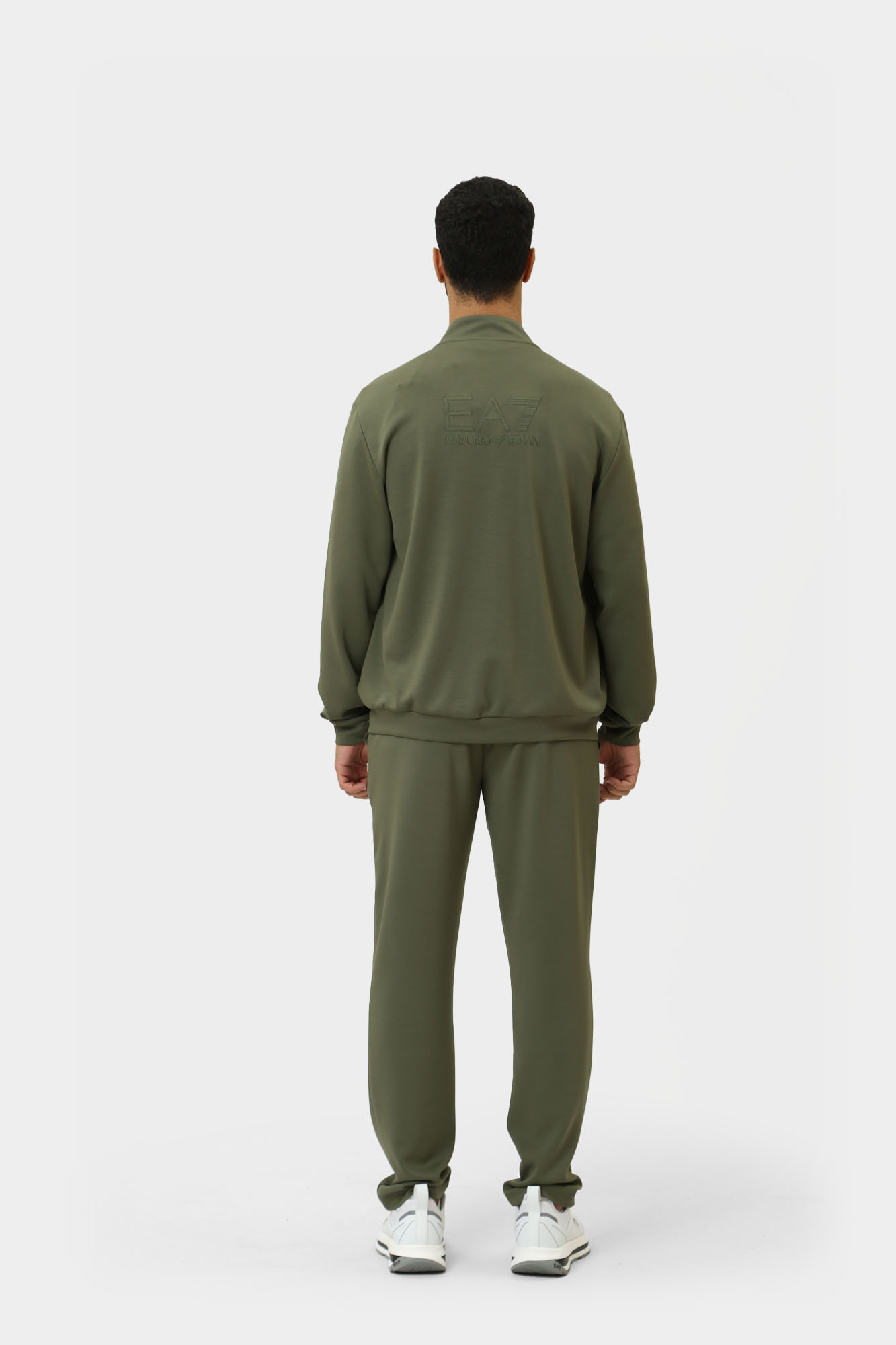 6DPM83_PJZKZ_1846 Толстовка EA7 Зеленый