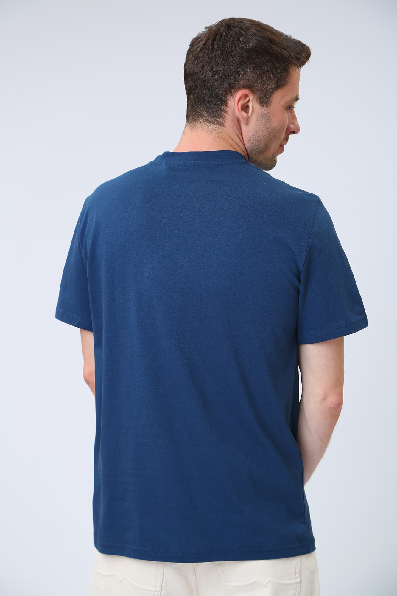 1013803 Футболка Mustang Синий