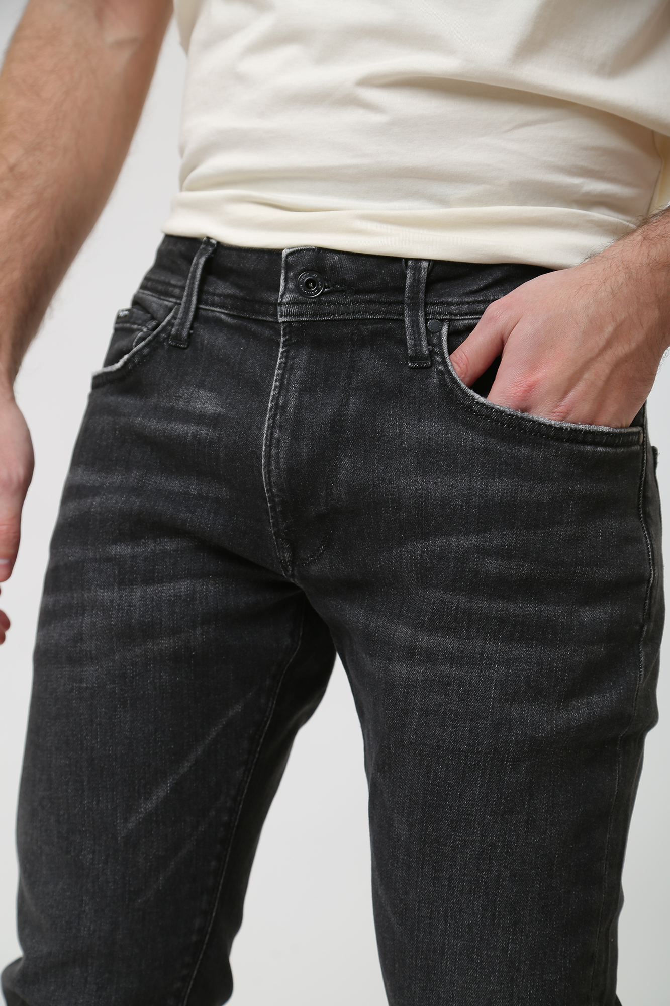 PM207390XX1 Джинсы TAPERED JEANS  Pepe Jeans Черный