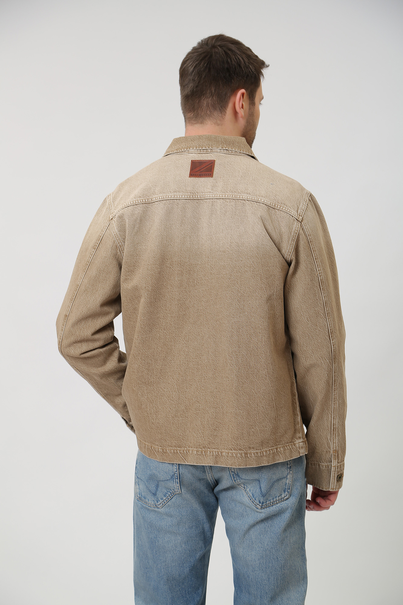 PM308285 Рубашка с длинным рукавом Pepe Jeans Бежевый