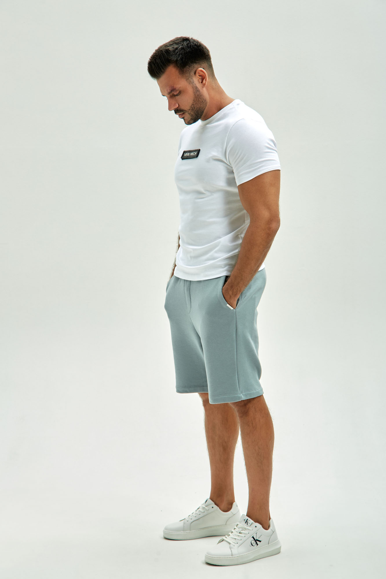VM-ERK-20-042 Шорты спортивные Van Mich Мятный