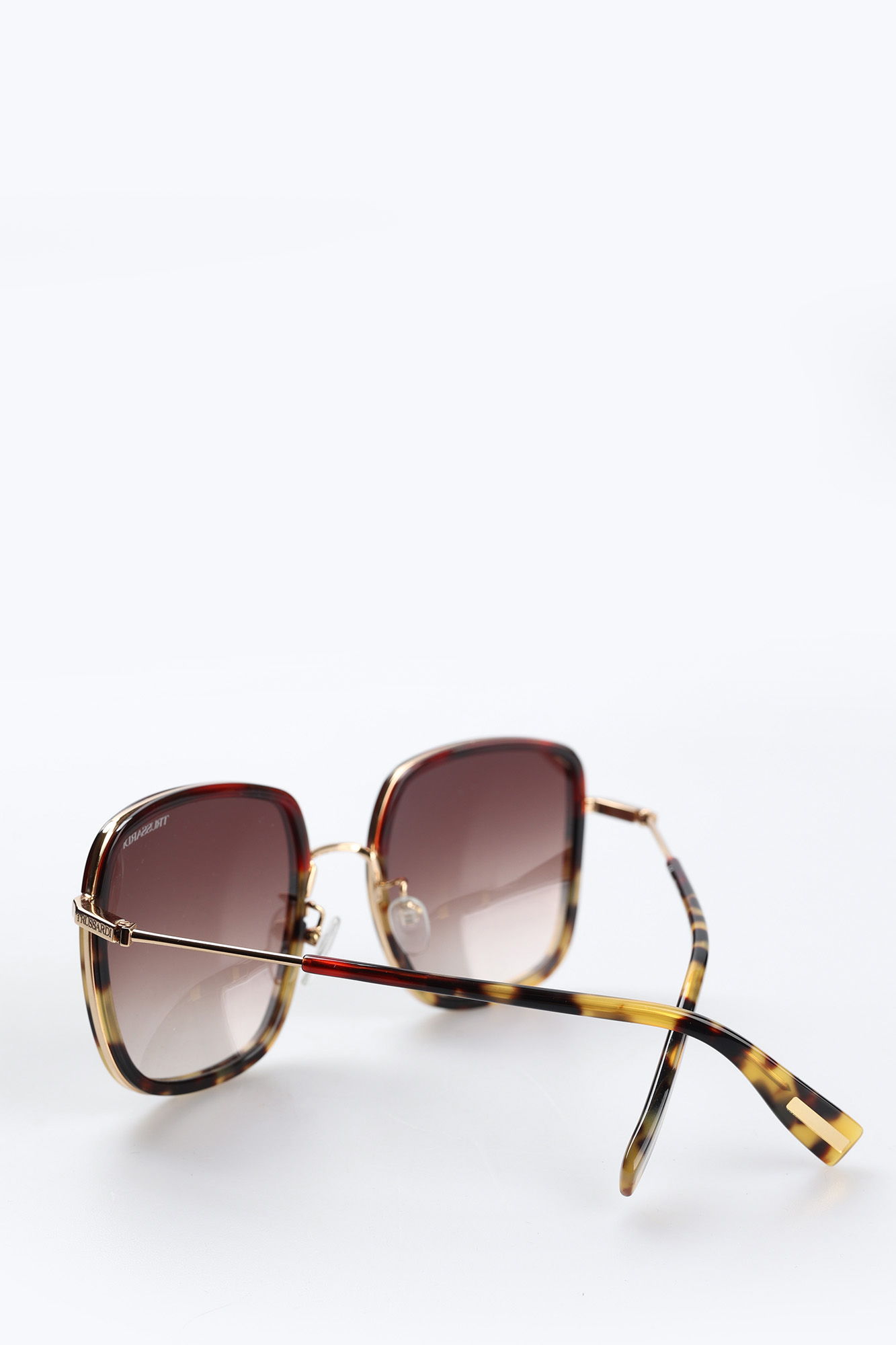 trussardi-479-6 Очки с футляром Trussardi Коричневый