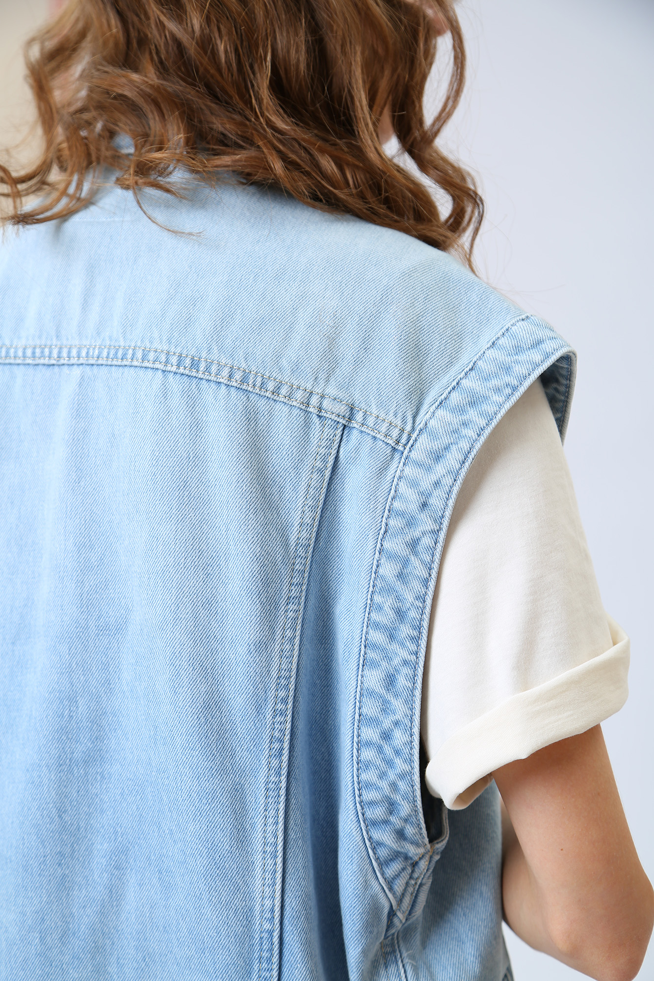 PL40218 жилет джинсовый pepe jeans 