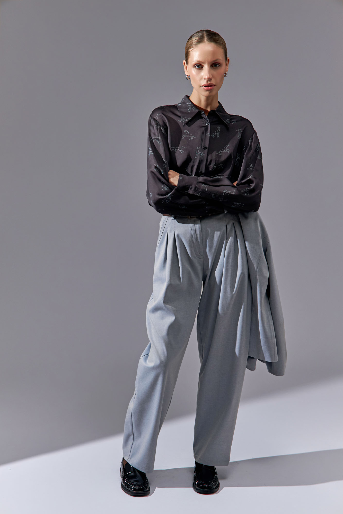 MCW055_01LK-BL Лоферы Marc Cony Черный