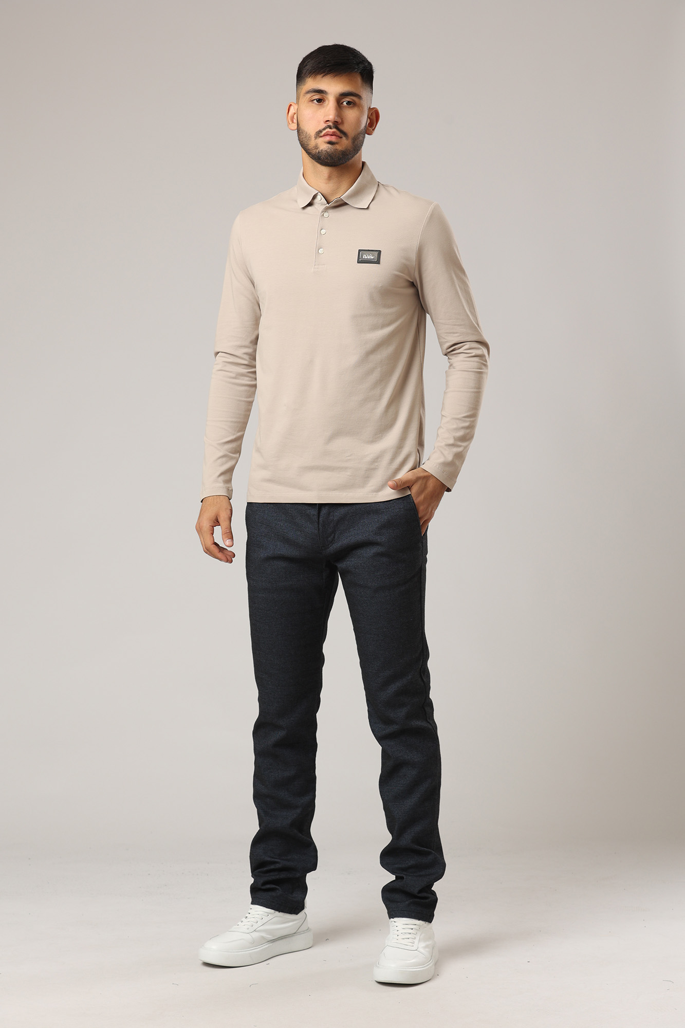 524816_255836 Брюки чиносы Karl Lagerfeld Синий