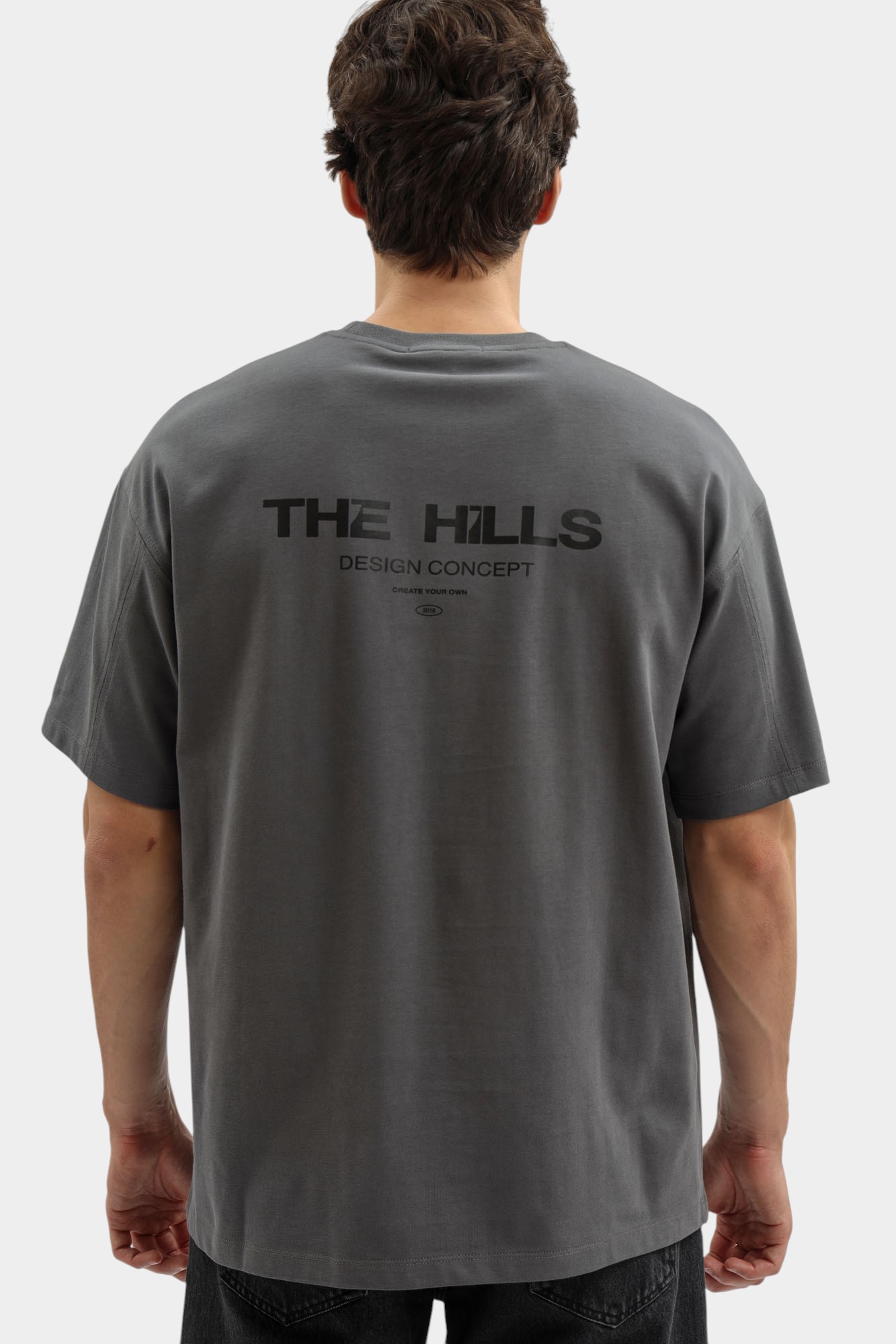 M-261-THT-22-0606 Футболка The Hills Серый