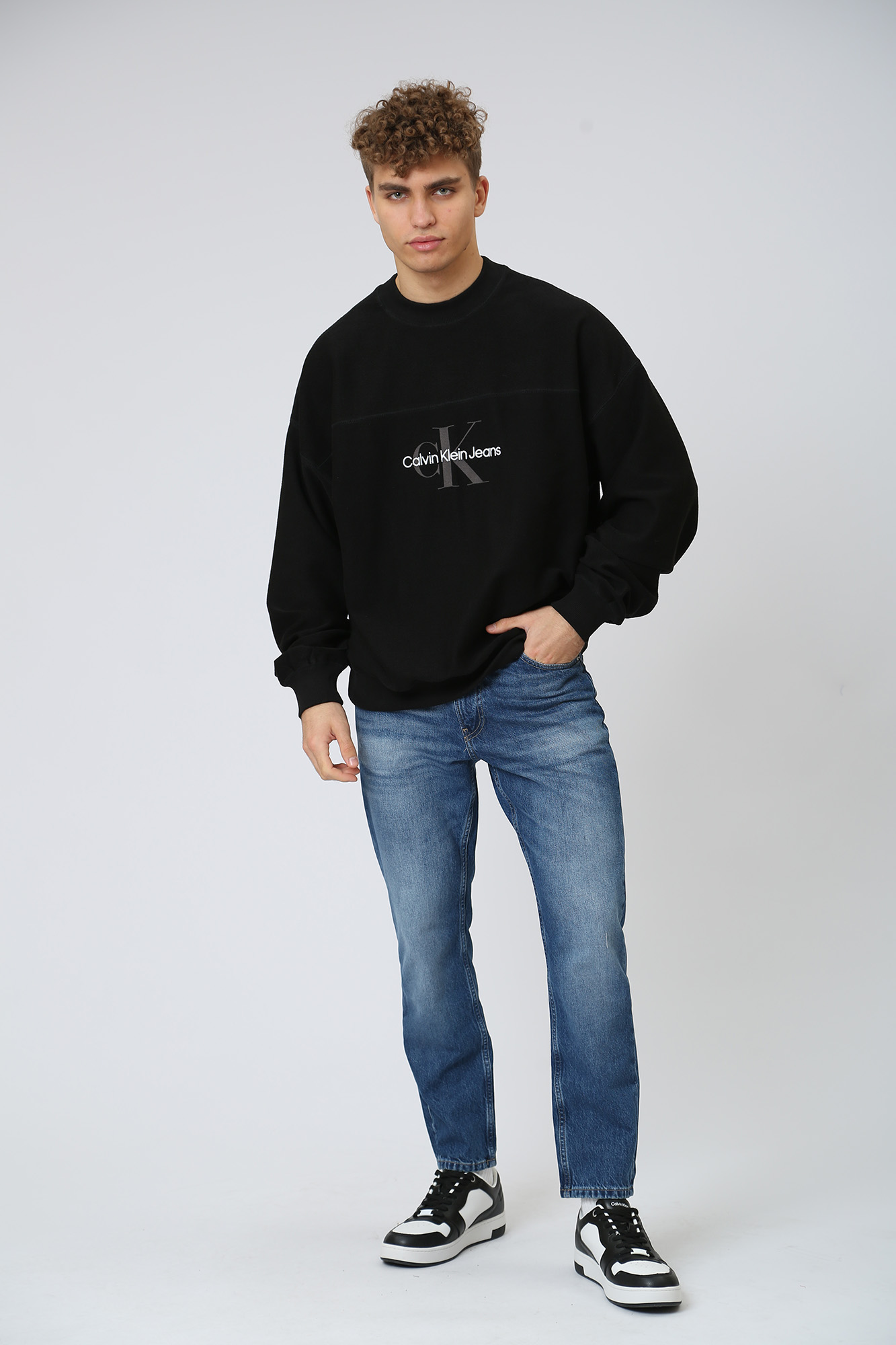 J30J321893 Свитшот Calvin Klein Jeans Черный