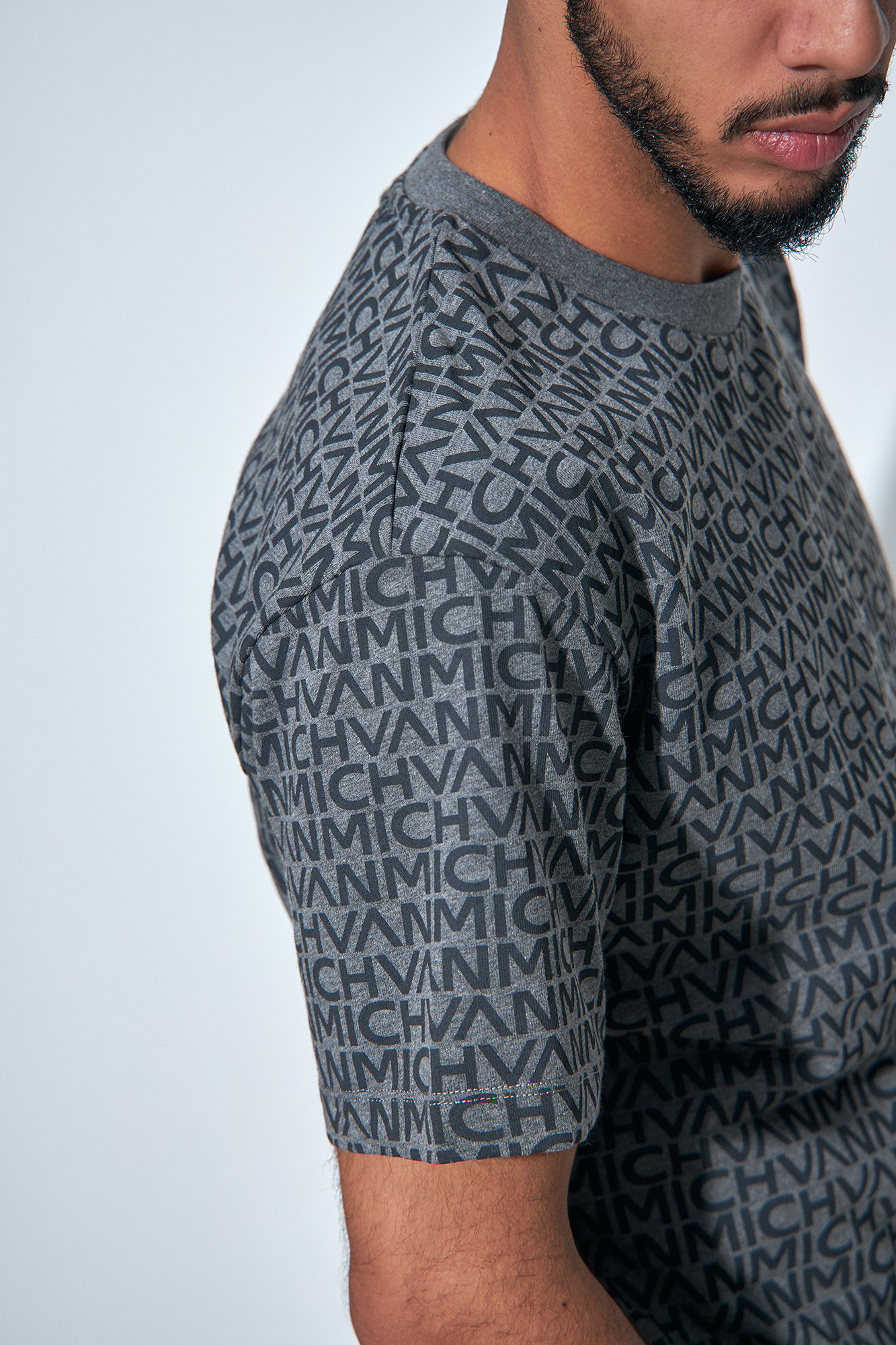 VM-232-22-018 Футболка Van Mich Серый