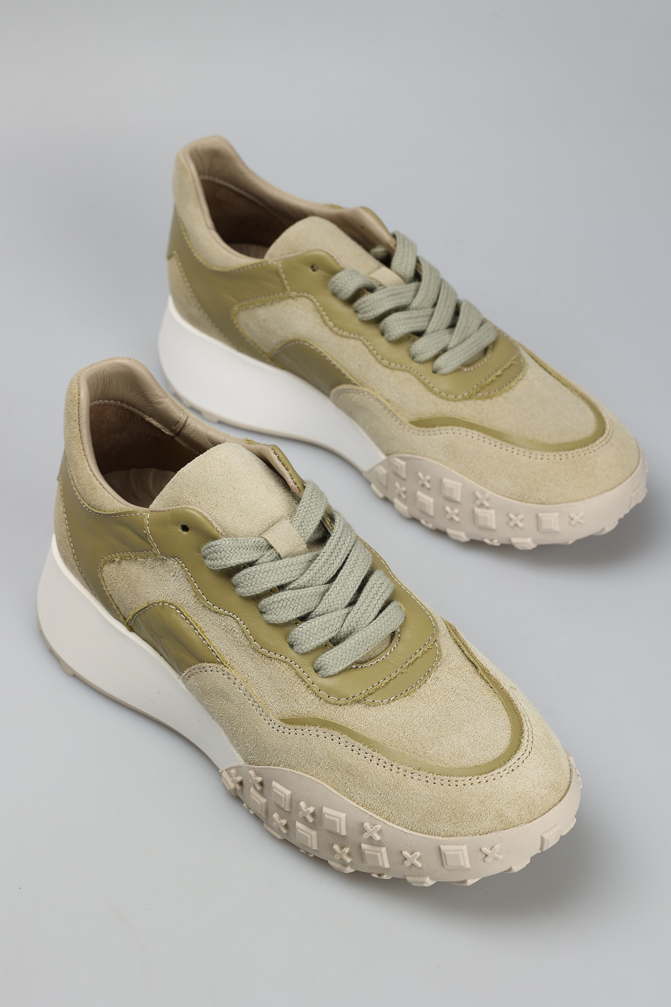 12-5401 Кроссовки Marc Cony Хаки