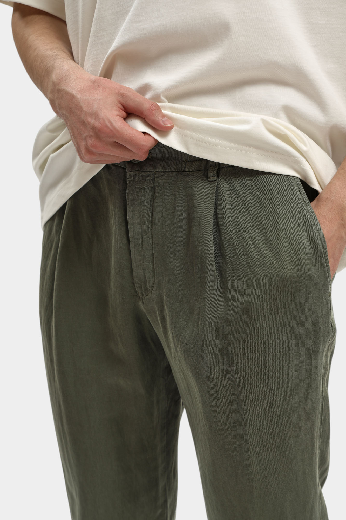 30102699_10015385 Брюки Strellson Зеленый