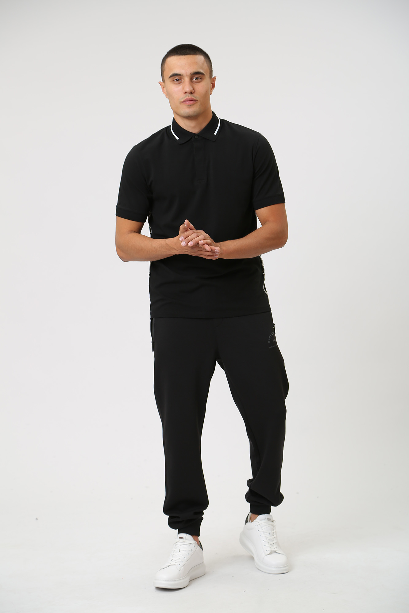 534221_745019 Поло Karl Lagerfeld Черный