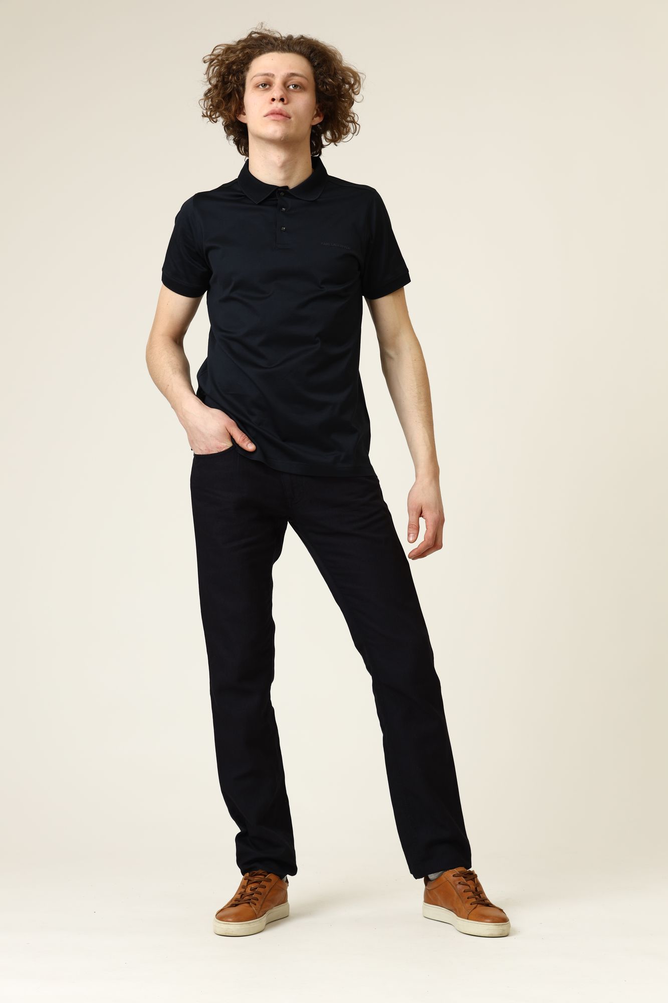 511802_265840 Брюки 5-карманные Karl Lagerfeld Черный