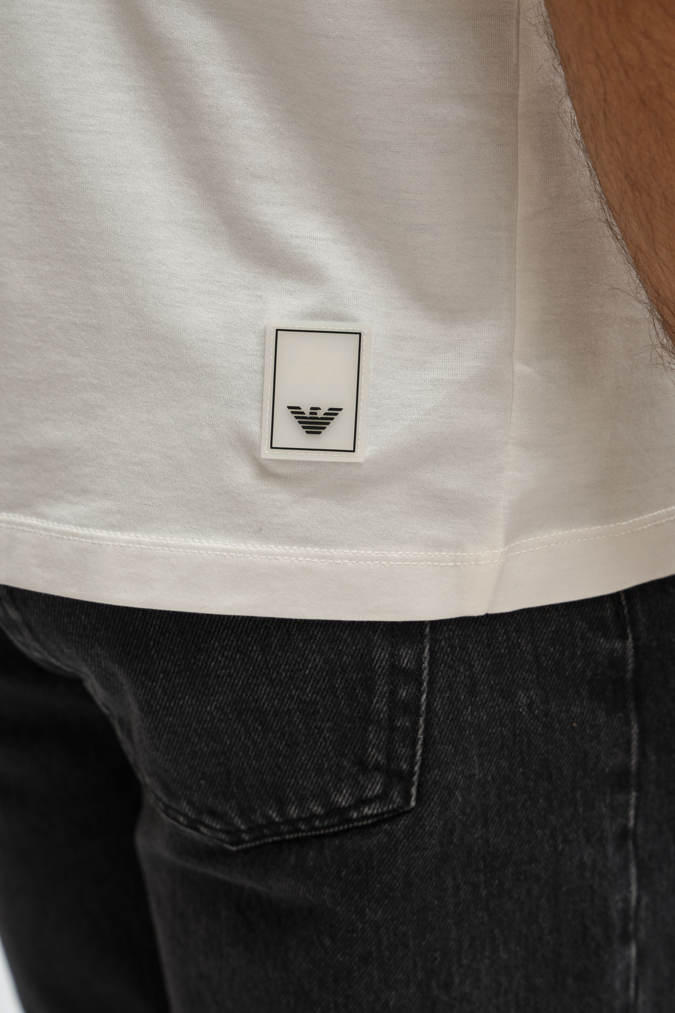 EM005492_AF24839 Поло Emporio Armani Белый