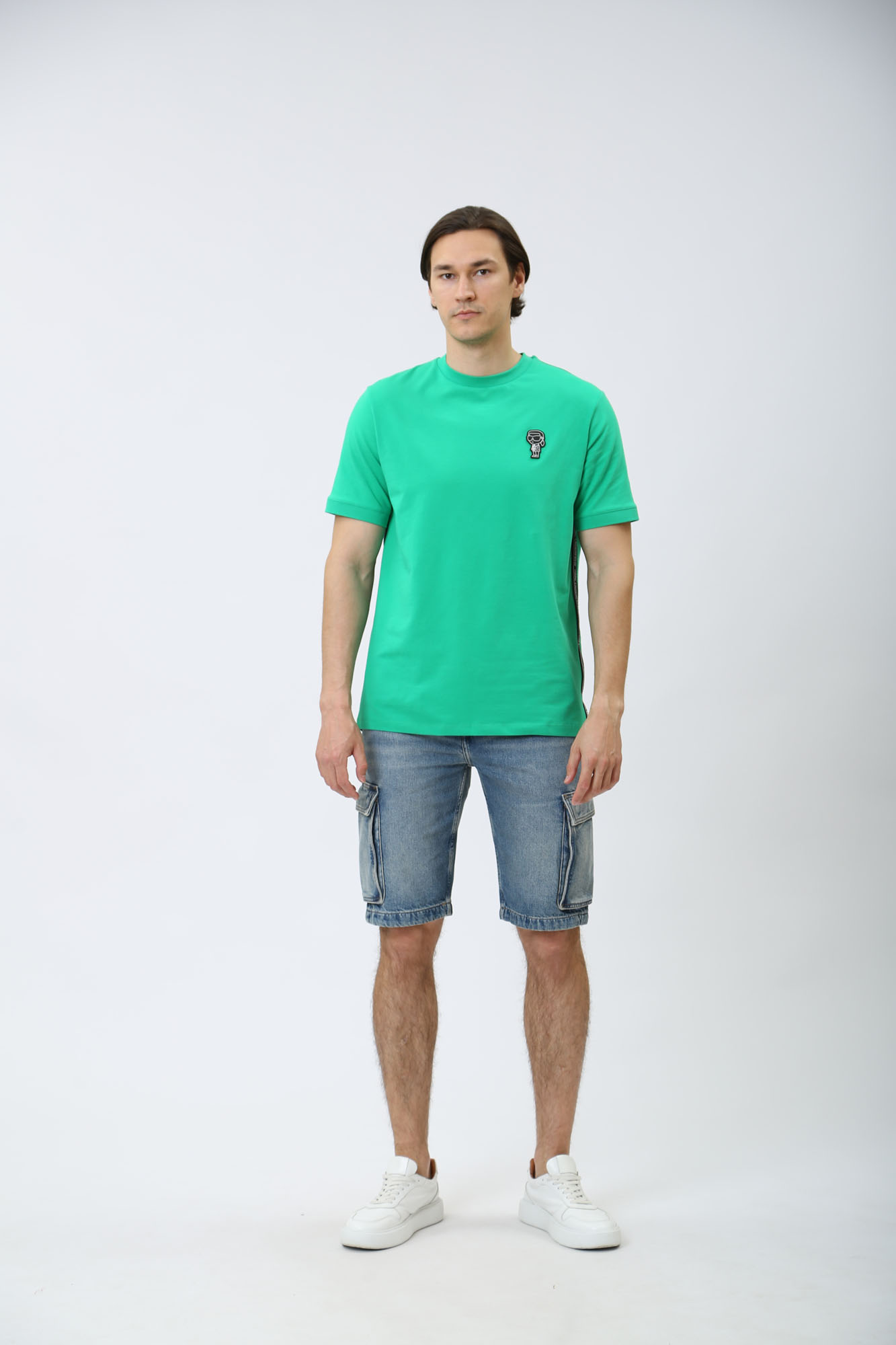 542865_255817 Шорты джинсовые Karl Lagerfeld Синий