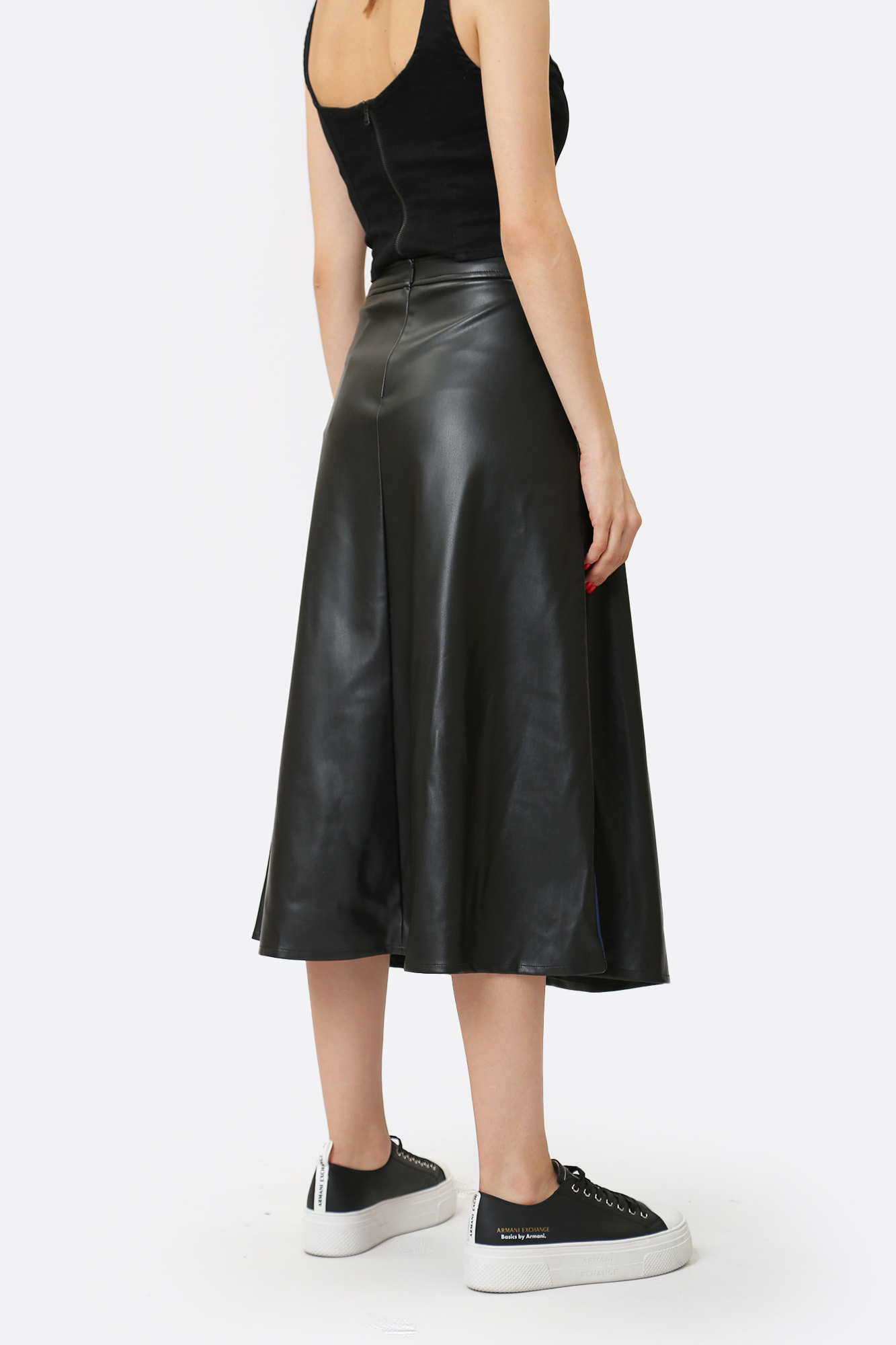6RYN32_YN8PZ юбка кожаная armani exchange 
