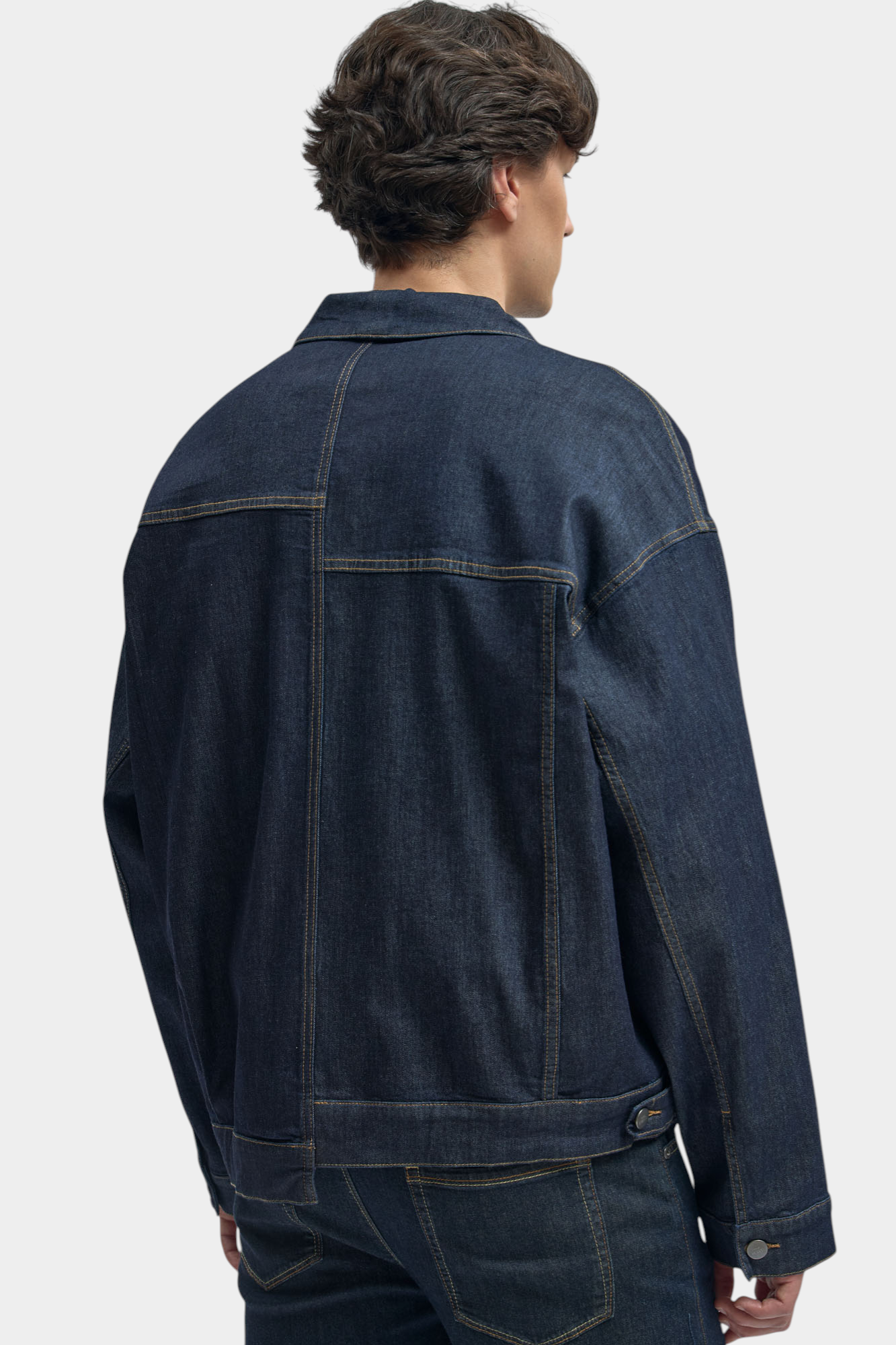 M-261-FT-56-0011 Куртка джинсовая The Hills Синий